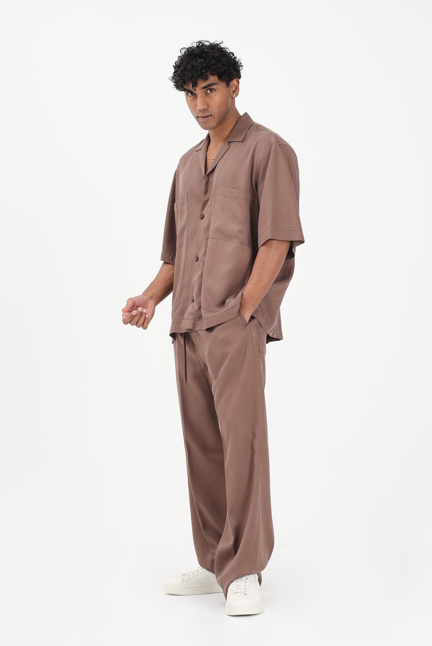 I'M BRIAN Pantalone marrone da uomo PA3696 020 I'M BRIAN