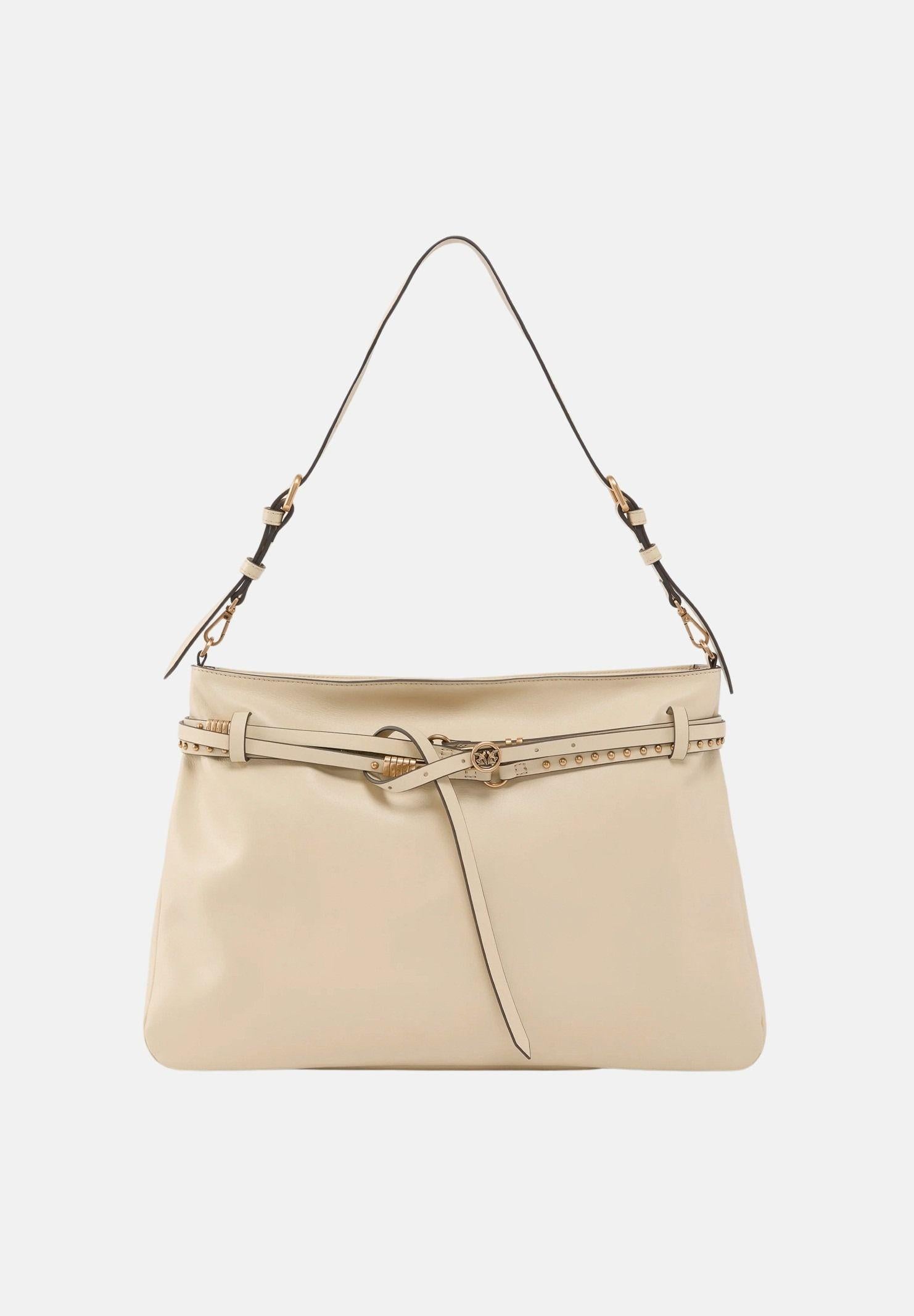 PINKO Borsa a spalla Belt Bag Big beige da donna 105903A0QO C50Q PINKO