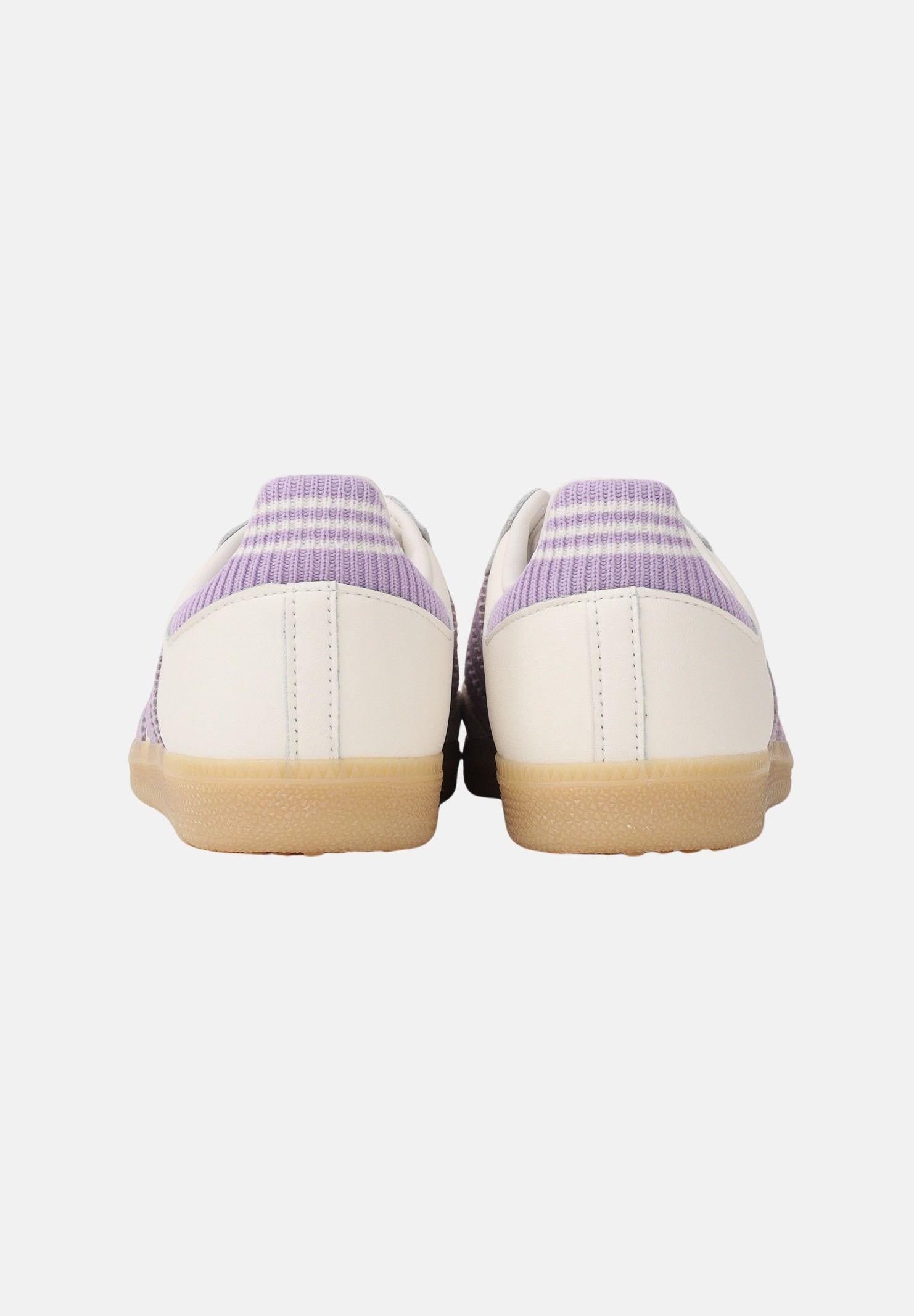ADIDAS ORIGINALS Sneakers Samba OG bianche e lilla da donna KI4172 . ADIDAS ORIGINALS