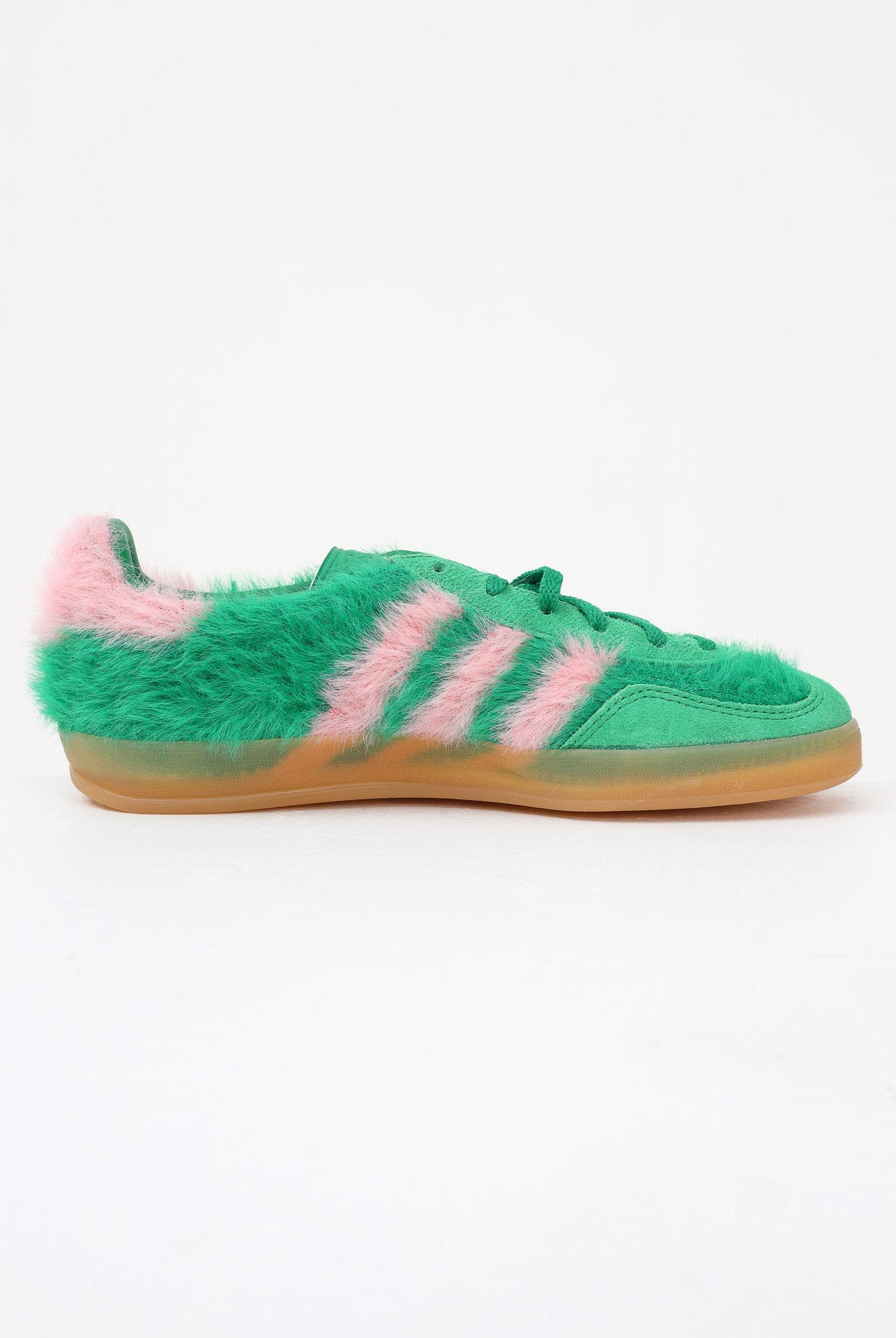 ADIDAS ORIGINALS Sneakers Gazelle Indoor Fur Tan verdi da donna JP8342 ADIDAS ORIGINALS