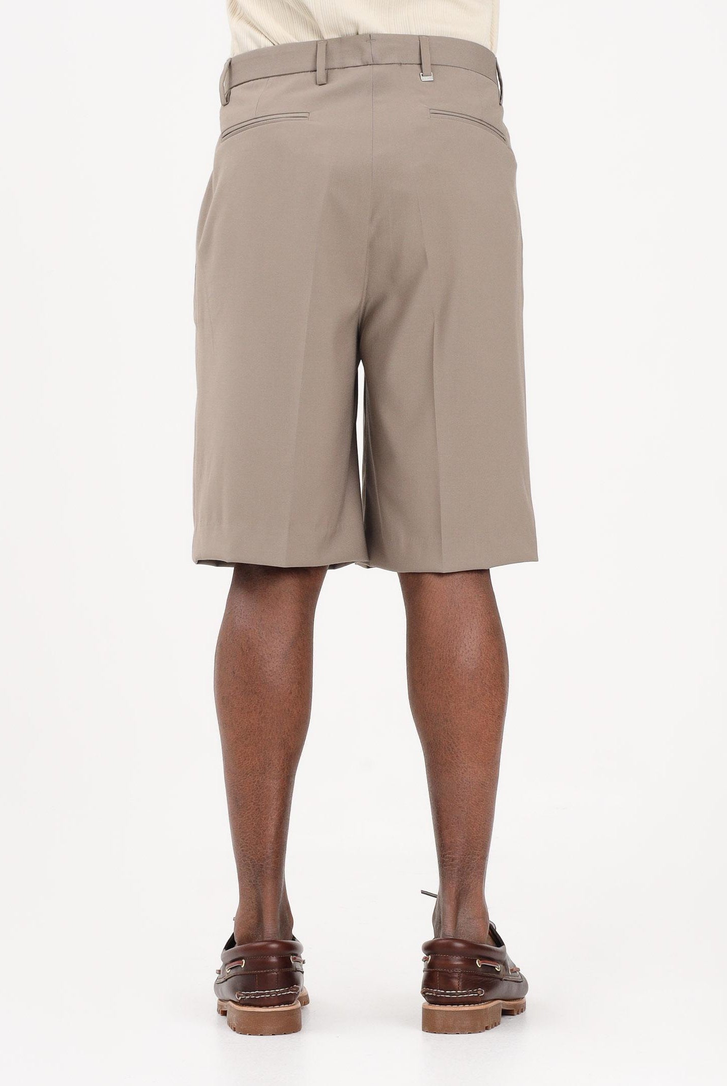 I'M BRIAN Shorts beige da uomo BE3687 TA I'M BRIAN