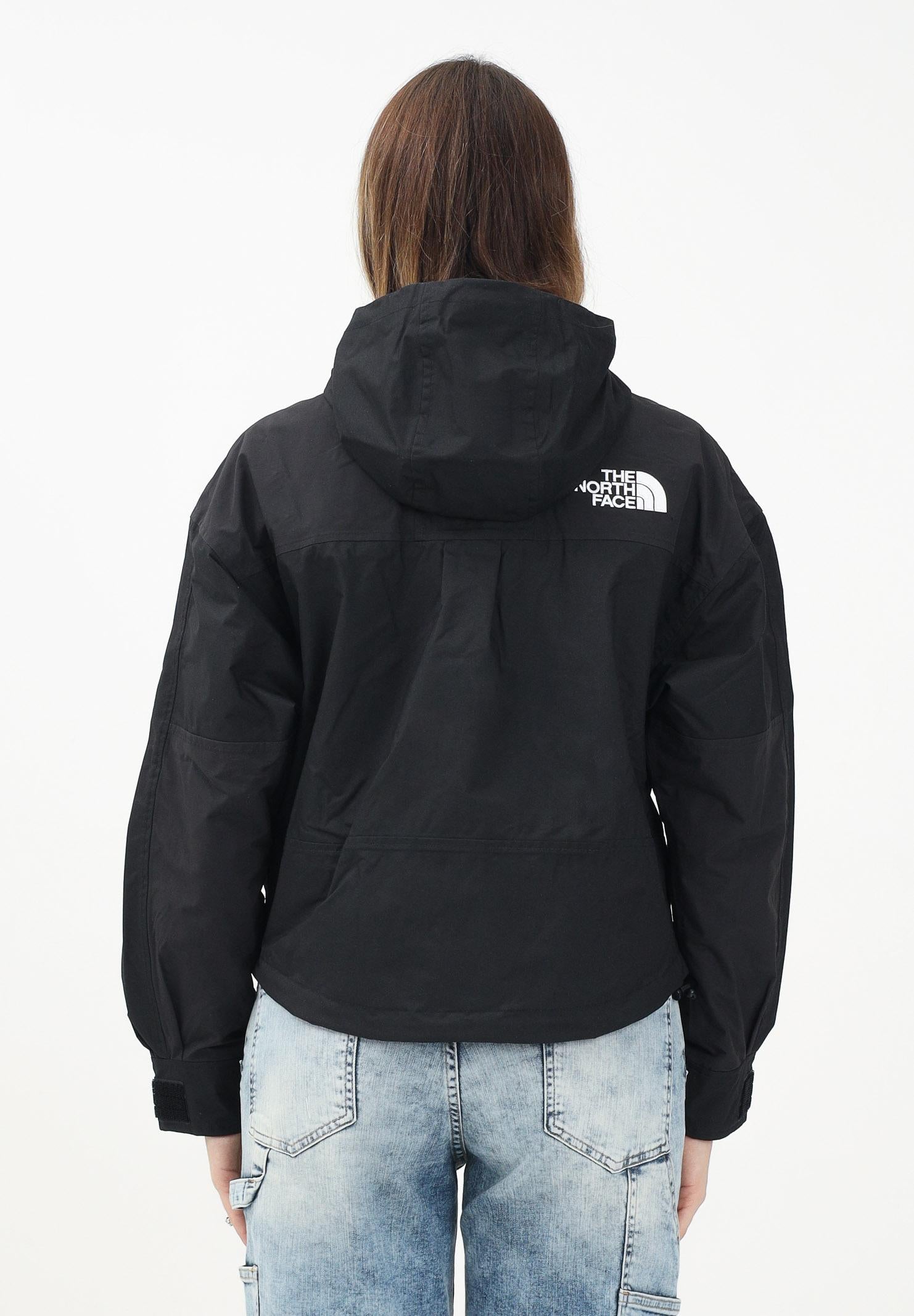 THE NORTH FACE Giacca a vento Mountain Mono nera da donna NF0A8BCHJK31 . THE NORTH FACE