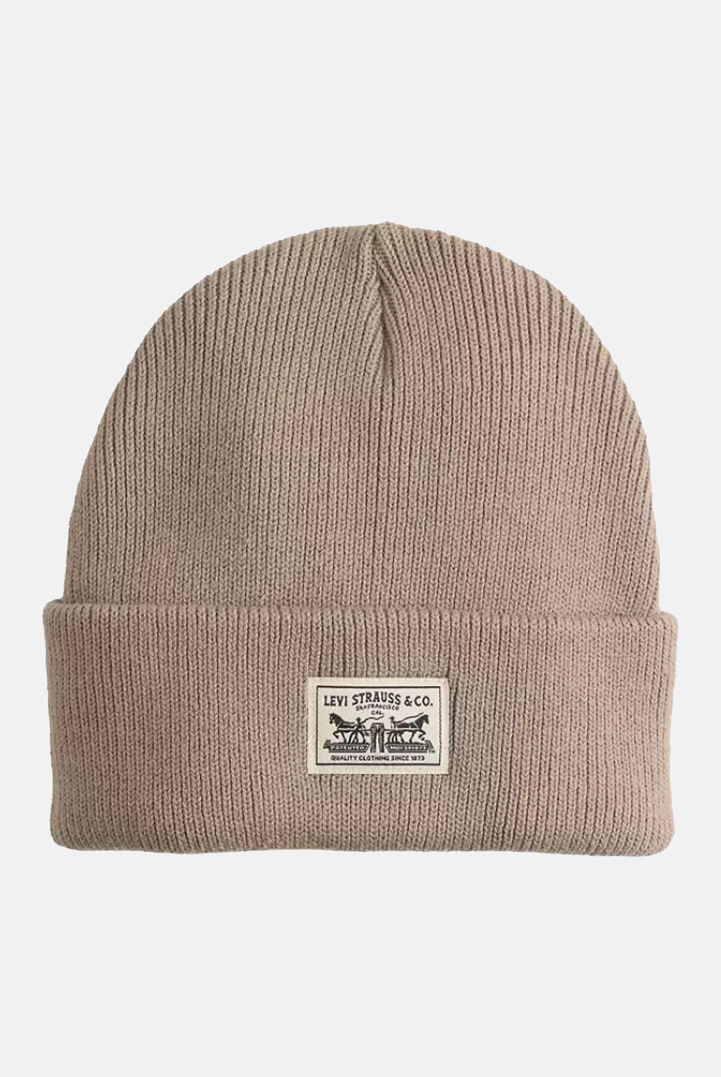 LEVI'S® Berretto di lana Backpatch beige per uomo e donna 000J4-0013  LEVI'S®