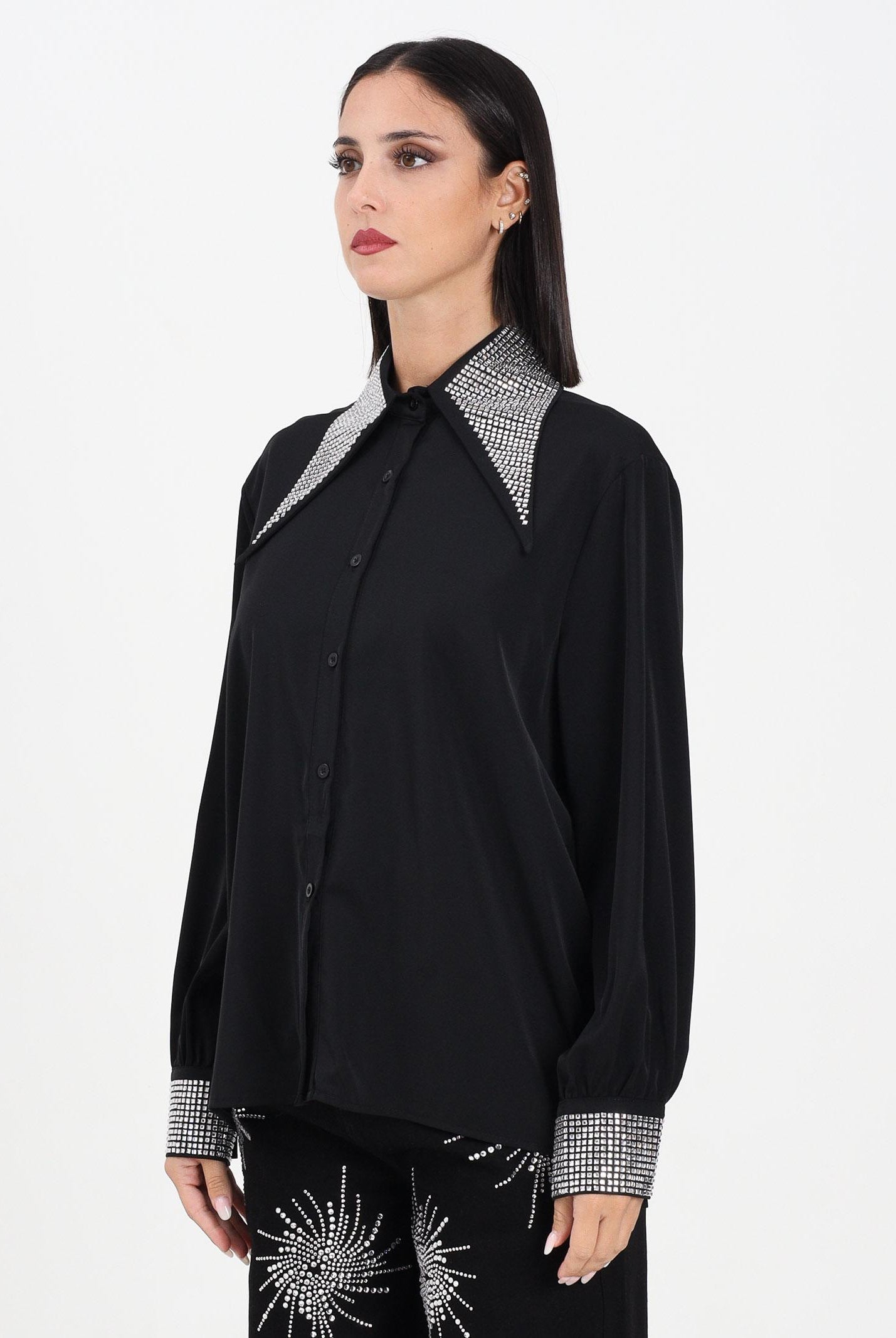 TPN Camicia a manica lunga Yalardy nera da donna YALARDY252W5 D6 TPN