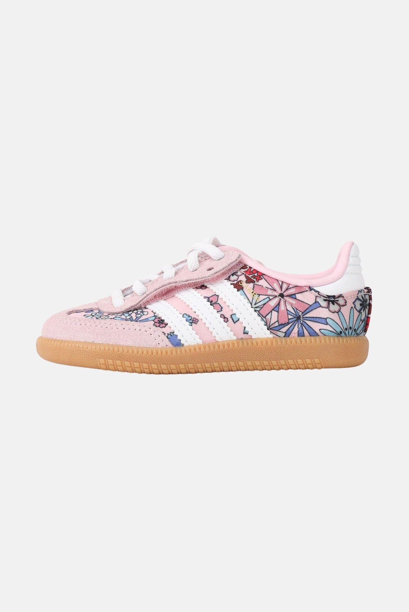 ADIDAS ORIGINALS Sneakers LIBERTY LONDON SAMBA OG COMFORT CLOSURE ELASTIC LACE rosa da neonato JQ2006 . ADIDAS ORIGINALS