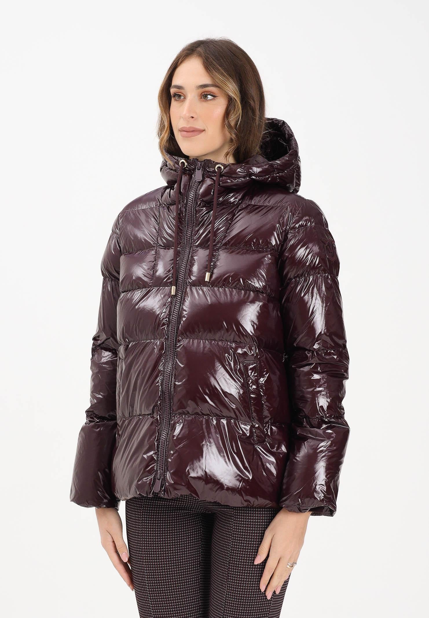 PINKO Piumino imbottito bordeaux da donna 101597A2P7 RR7 PINKO
