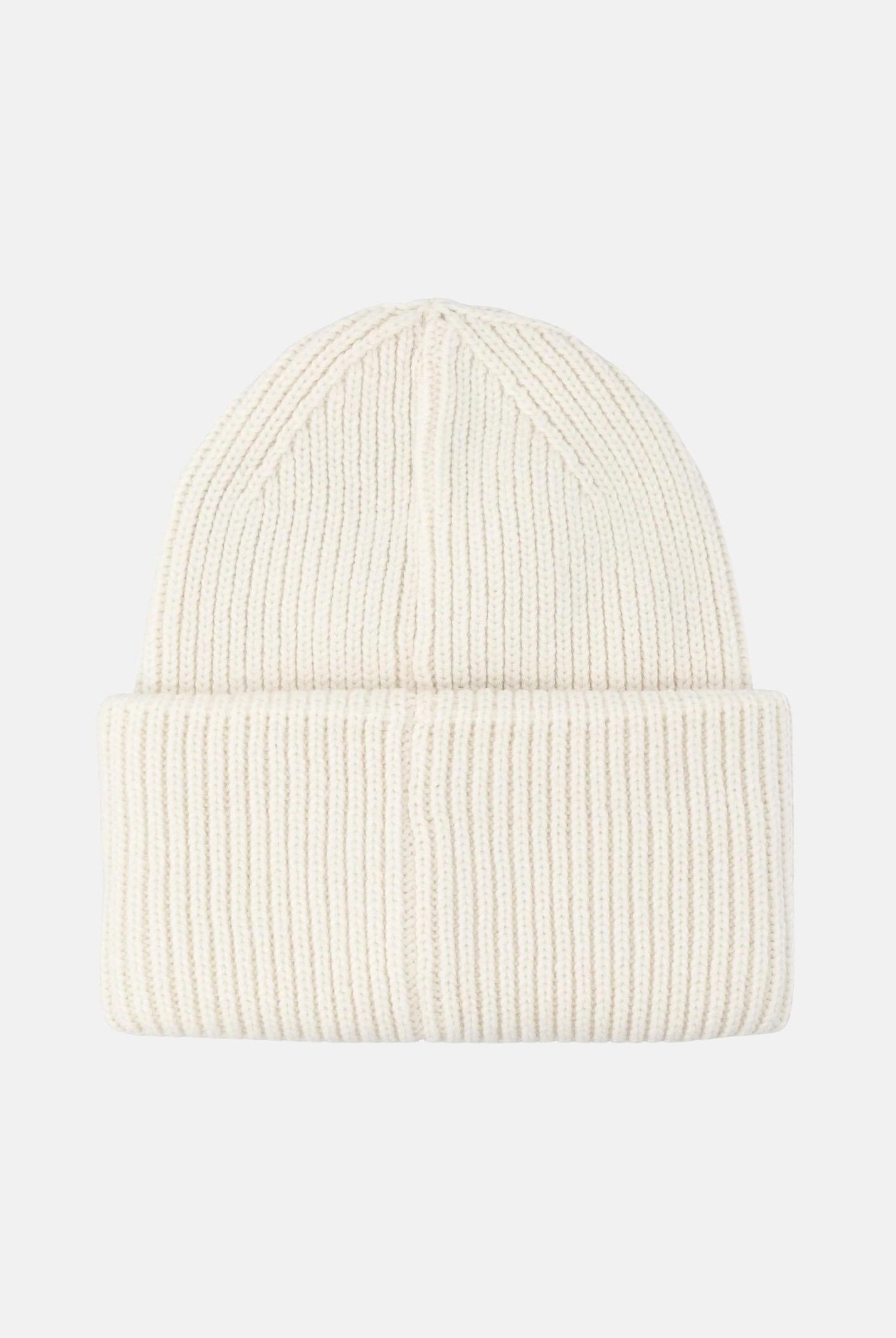 NAPAPIJRI Berretto di lana panna per uomo e donna con logo NP0A893PN1J1 NAPAPIJRI