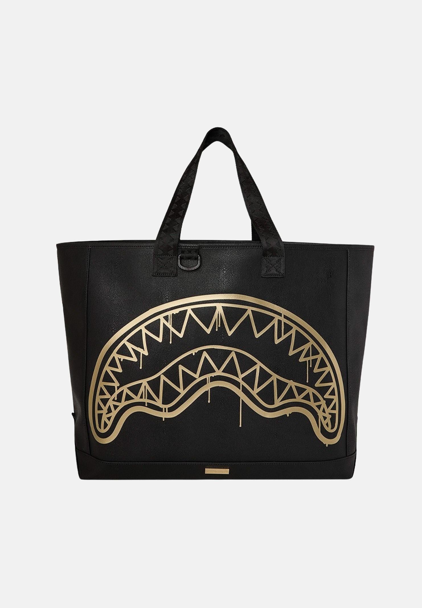 SPRAYGROUND Shopper That Gold Drip nera da donna 910T9264NSZ . SPRAYGROUND