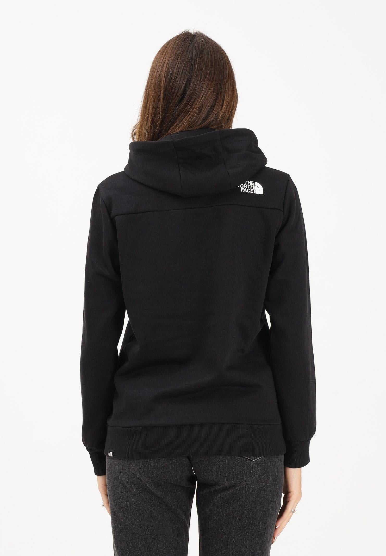 THE NORTH FACE Felpa con cappuccio Simple Dome nera da donna NF0A89EYJK31 . THE NORTH FACE