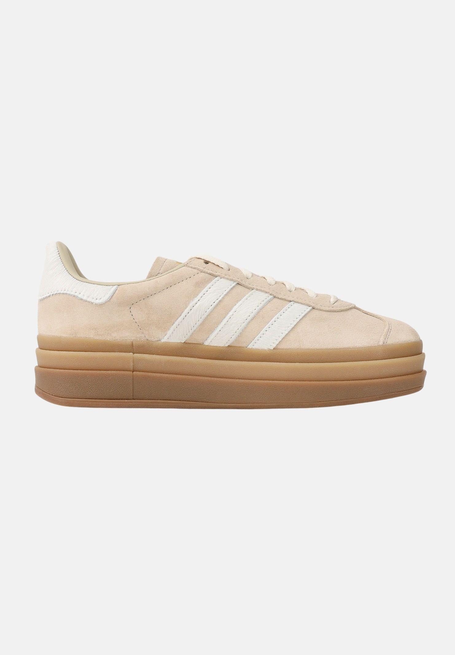 ADIDAS ORIGINALS Sneakers GAZELLE BOLD beige da donna IH4201 . ADIDAS ORIGINALS