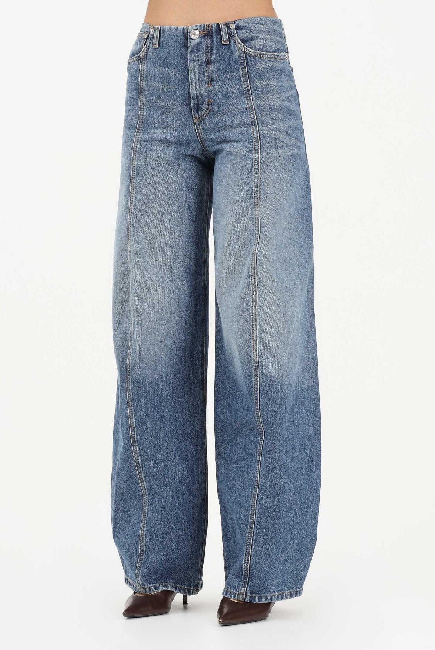 SPORTMAX Jeans SPDORA in denim medio da donna 2612181035600 005 SPORTMAX