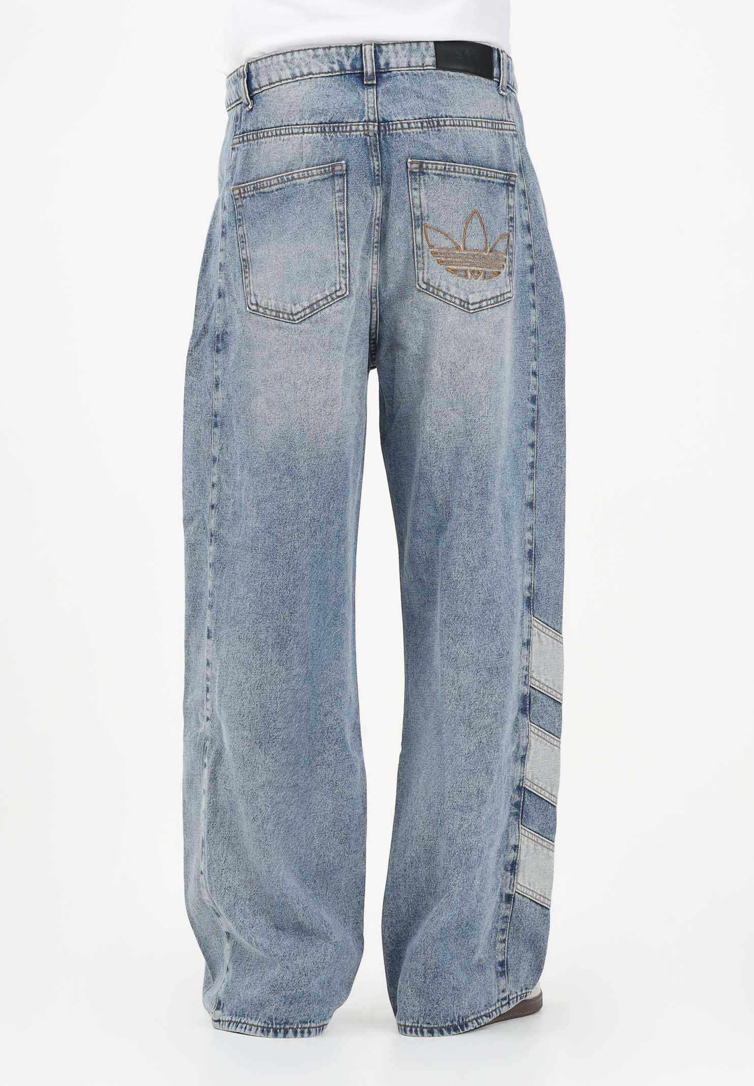 ADIDAS ORIGINALS Jeans in denim medio per uomo e donna KE0112 . ADIDAS ORIGINALS
