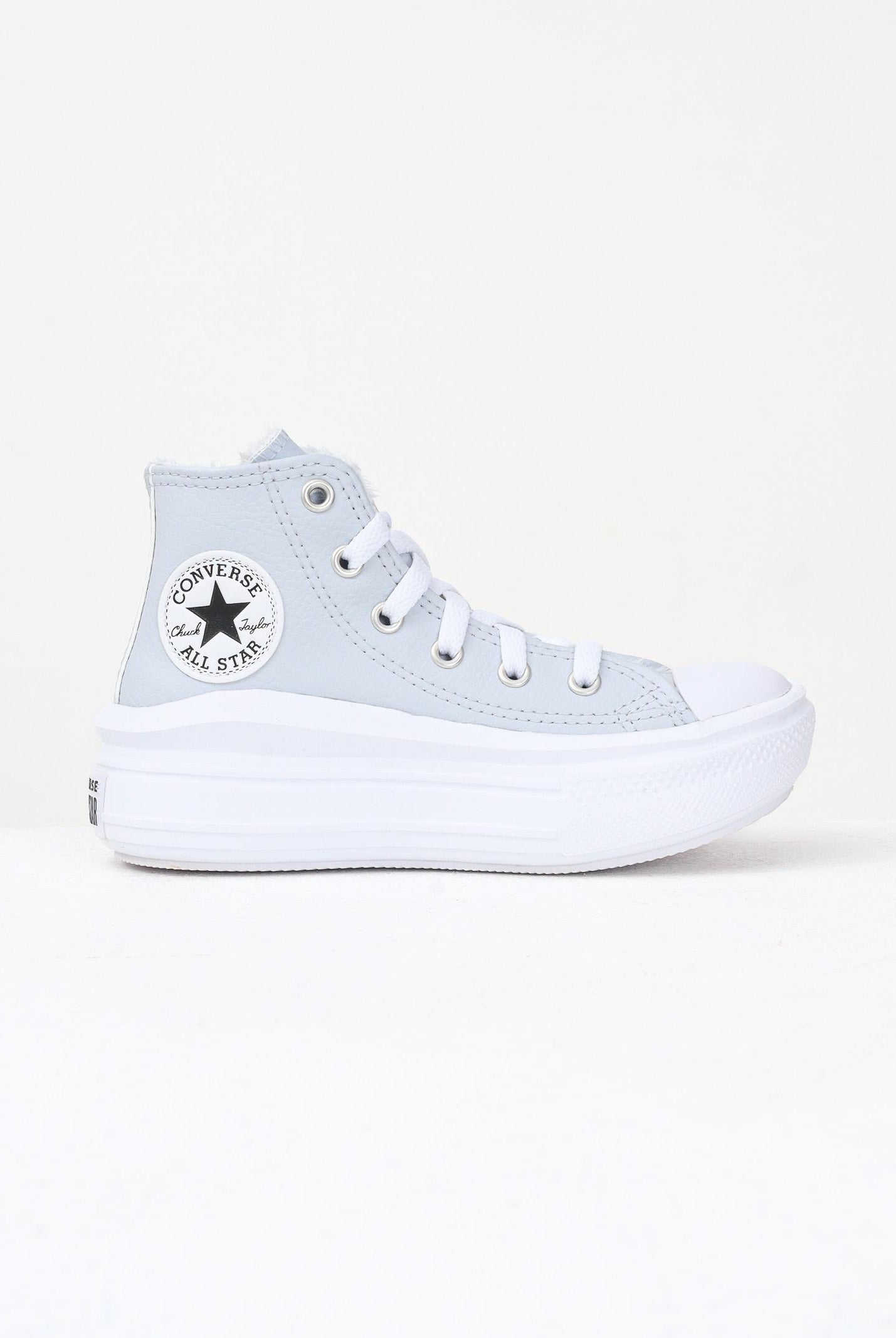CONVERSE Sneakers Chuck Taylor All Star Move Fuzzy-Lining Platform ghiaccio da bambina A14416C CONVERSE