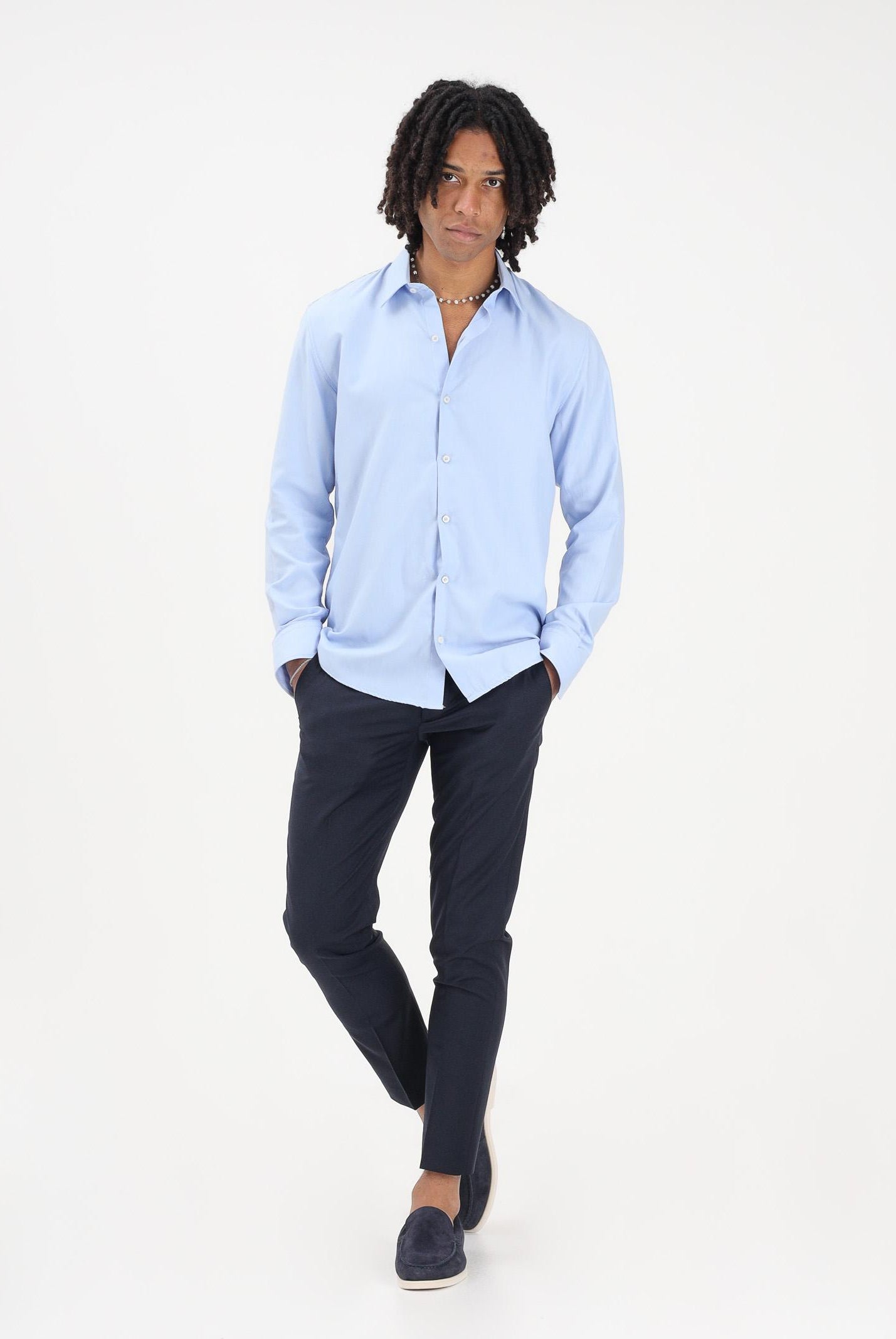 ENTRE AMIS Pantalone blu da uomo P268188SENNA2654 4169 ENTRE AMIS