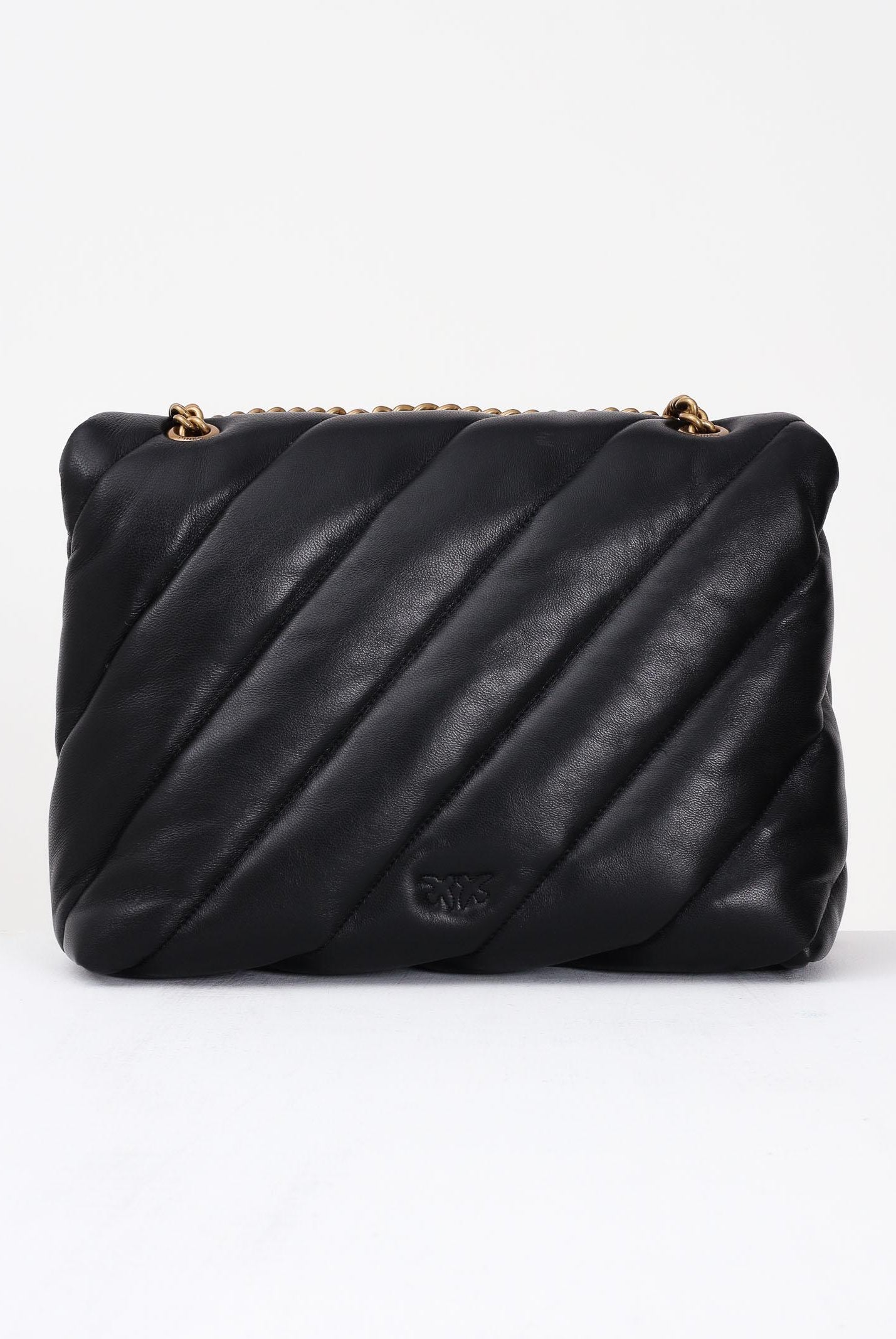 PINKO Borsa a tracolla Big Love Bag Puff nera da donna 100037A0F2 Z99Q PINKO