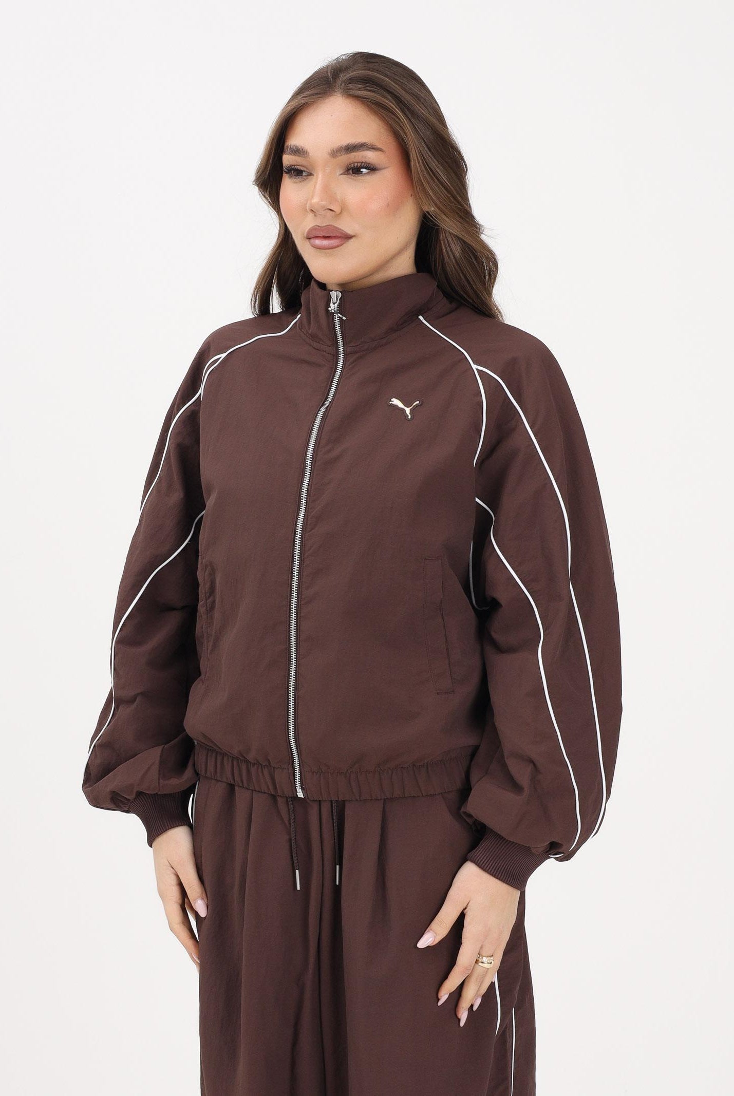 PUMA Giacca a vento T7 Balloon marrone da donna 634558 13 PUMA