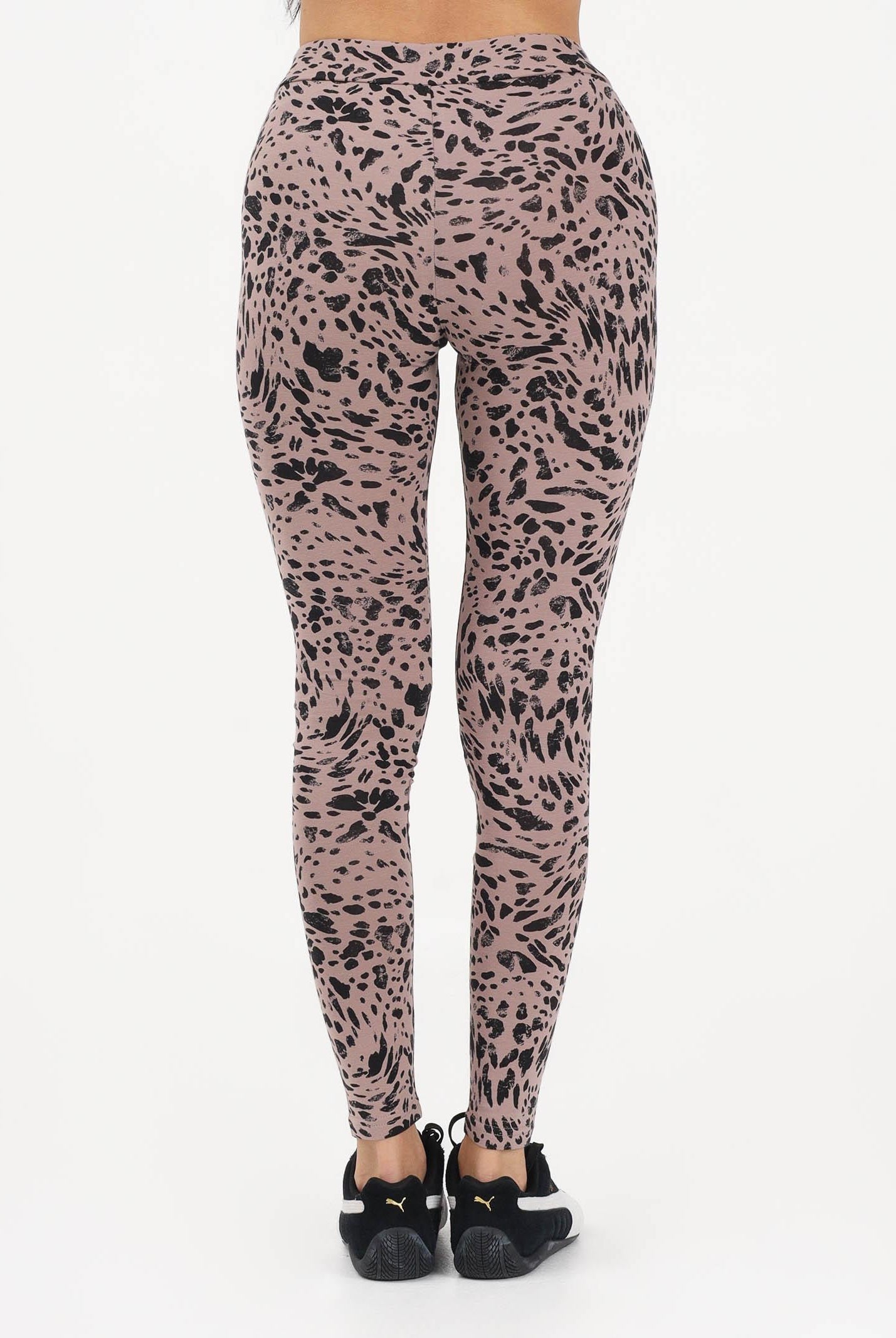 PUMA Leggings sportivo Essentials Graphics Animal Printed rosa da donna 693840 88 PUMA