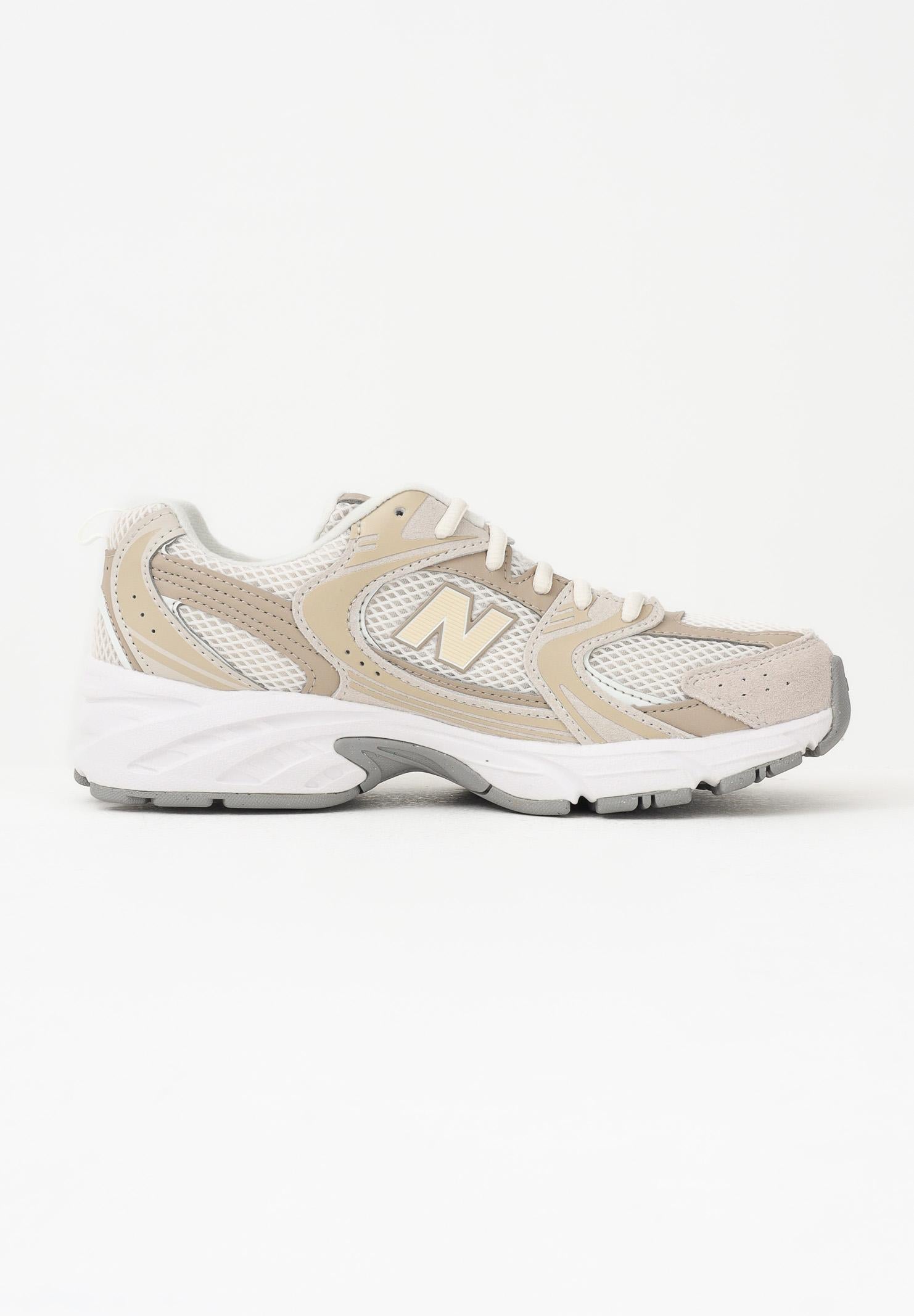 NEW BALANCE Sneakers 530 Lace panna e beige per uomo e donna G5303QO . NEW BALANCE