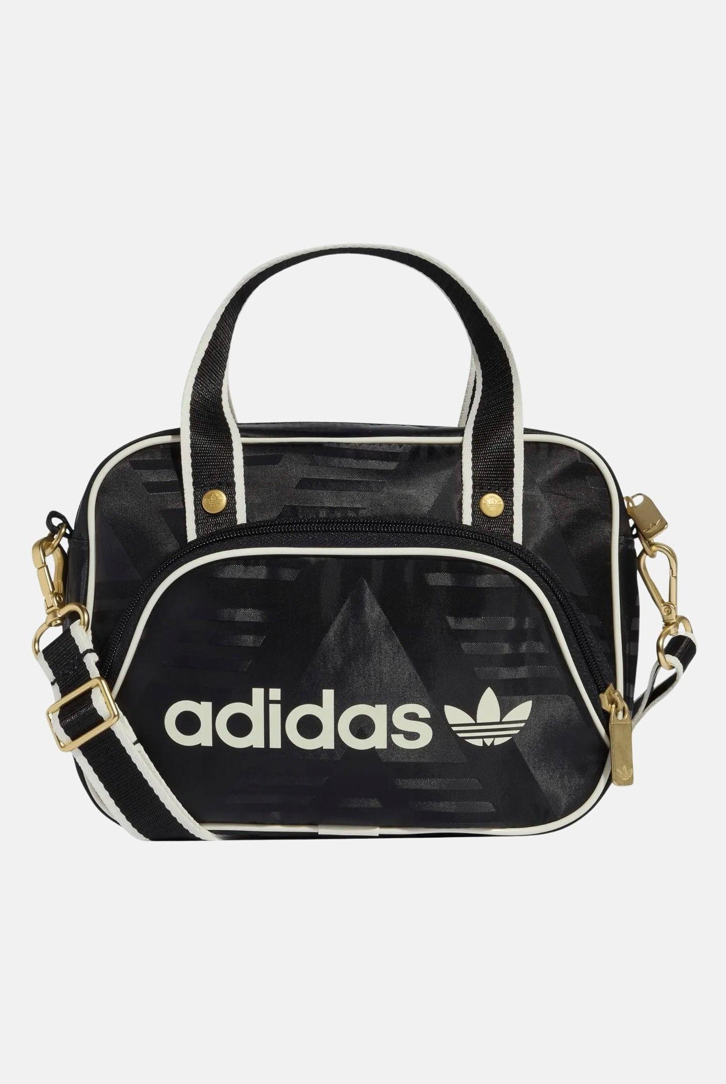 ADIDAS ORIGINALS Borsa a mano AIRLINER SMALL nera da donna KE2316 . ADIDAS ORIGINALS