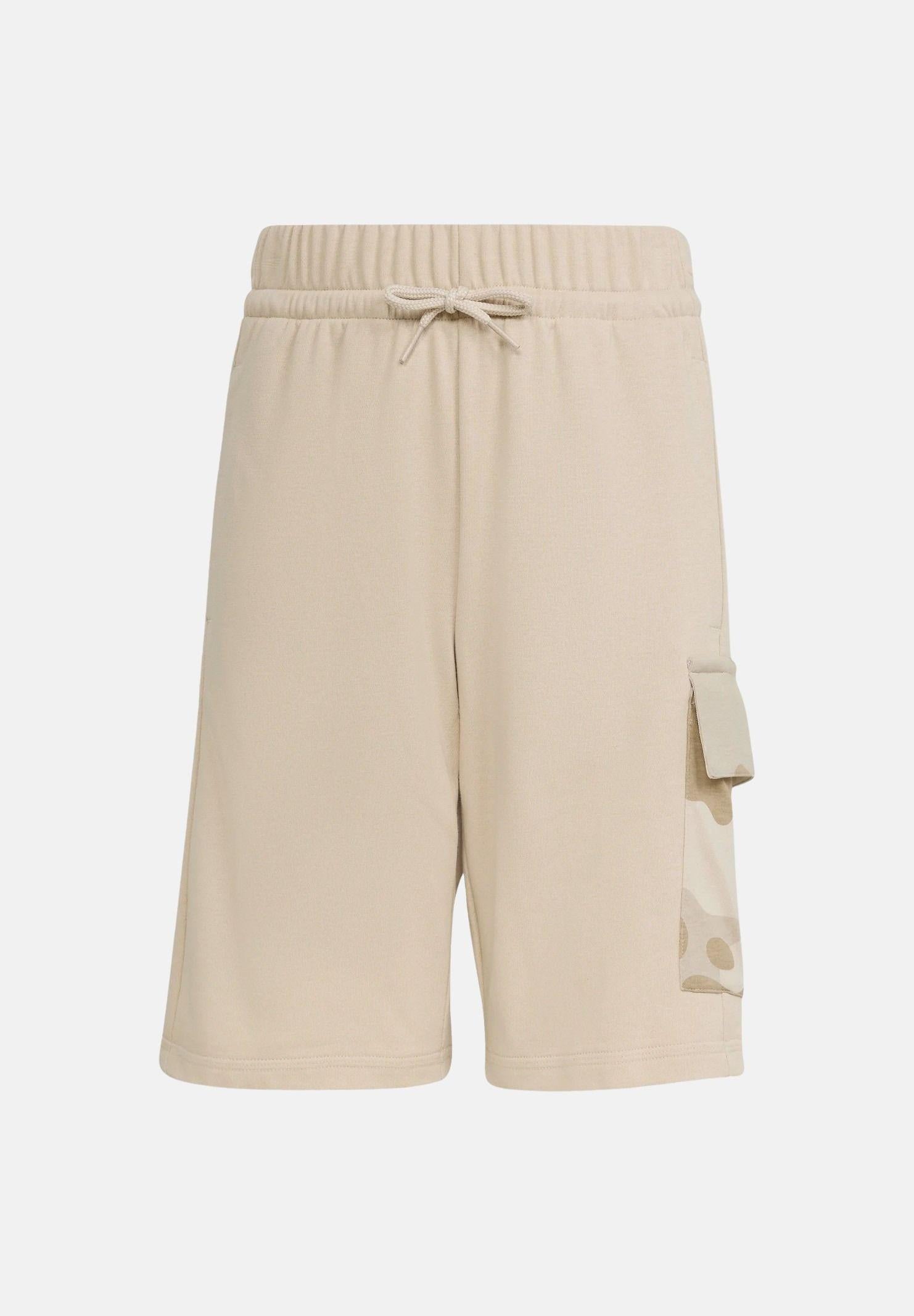 ADIDAS PERFORMANCE Shorts sportivo Seasonals Camo beige per bambino e bambina KB6843 . ADIDAS PERFORMANCE