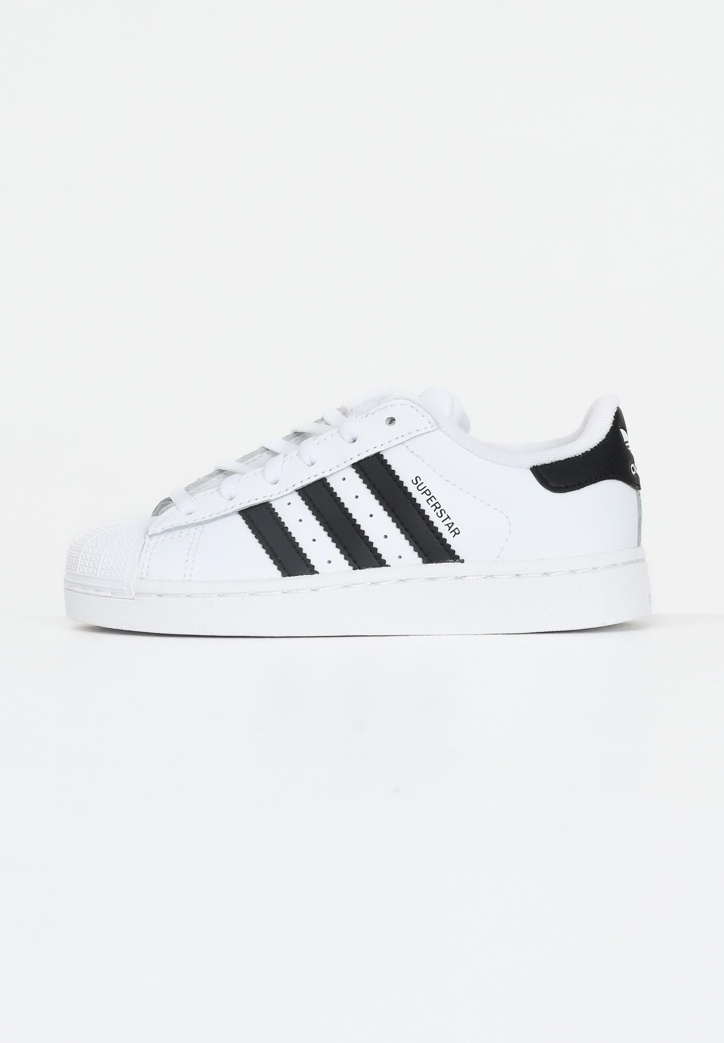 ADIDAS ORIGINALS Sneakers Superstar II bianche per bambino e bambina JH9980 . ADIDAS ORIGINALS