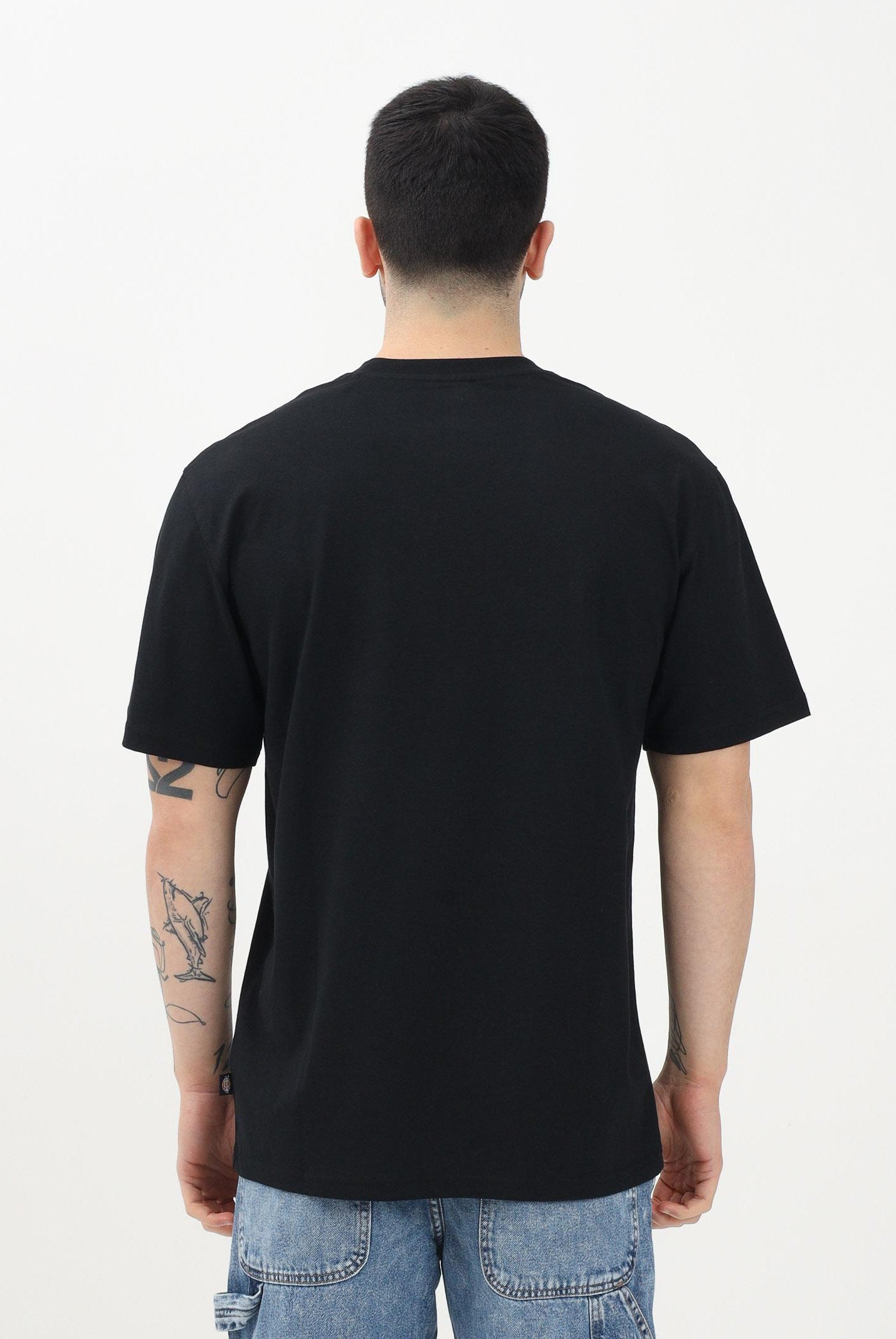 DICKIES T-shirt a manica corta Luray nera da uomo DK0A4YFCBLK1 DIckies