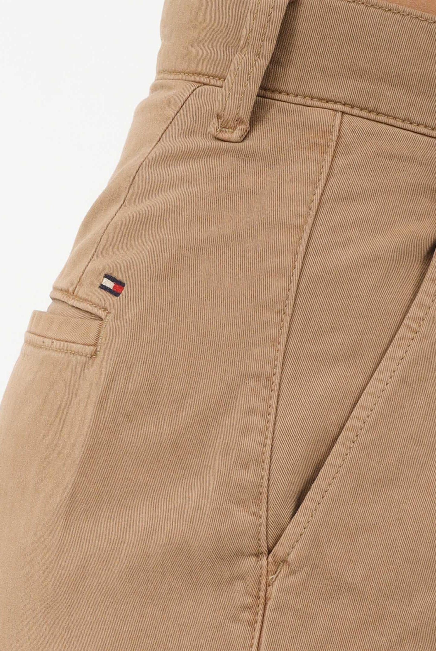 TOMMY JEANS Pantalone a gamba larga cammello da donna DW0DW22634 GV7 TOMMY JEANS