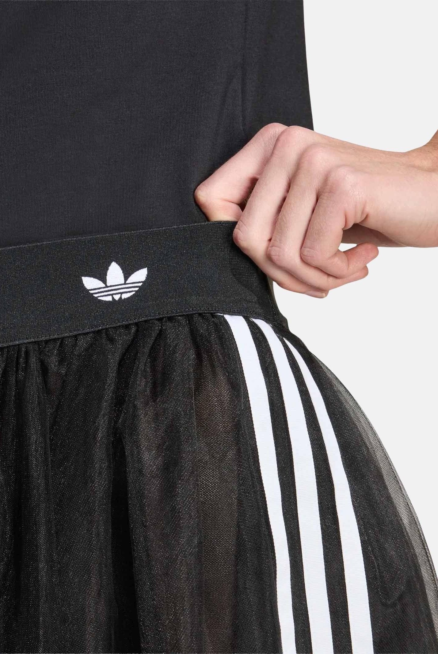 ADIDAS ORIGINALS gonna in tulle Skirt Black nera da donna KS6563 . ADIDAS PERFORMANCE