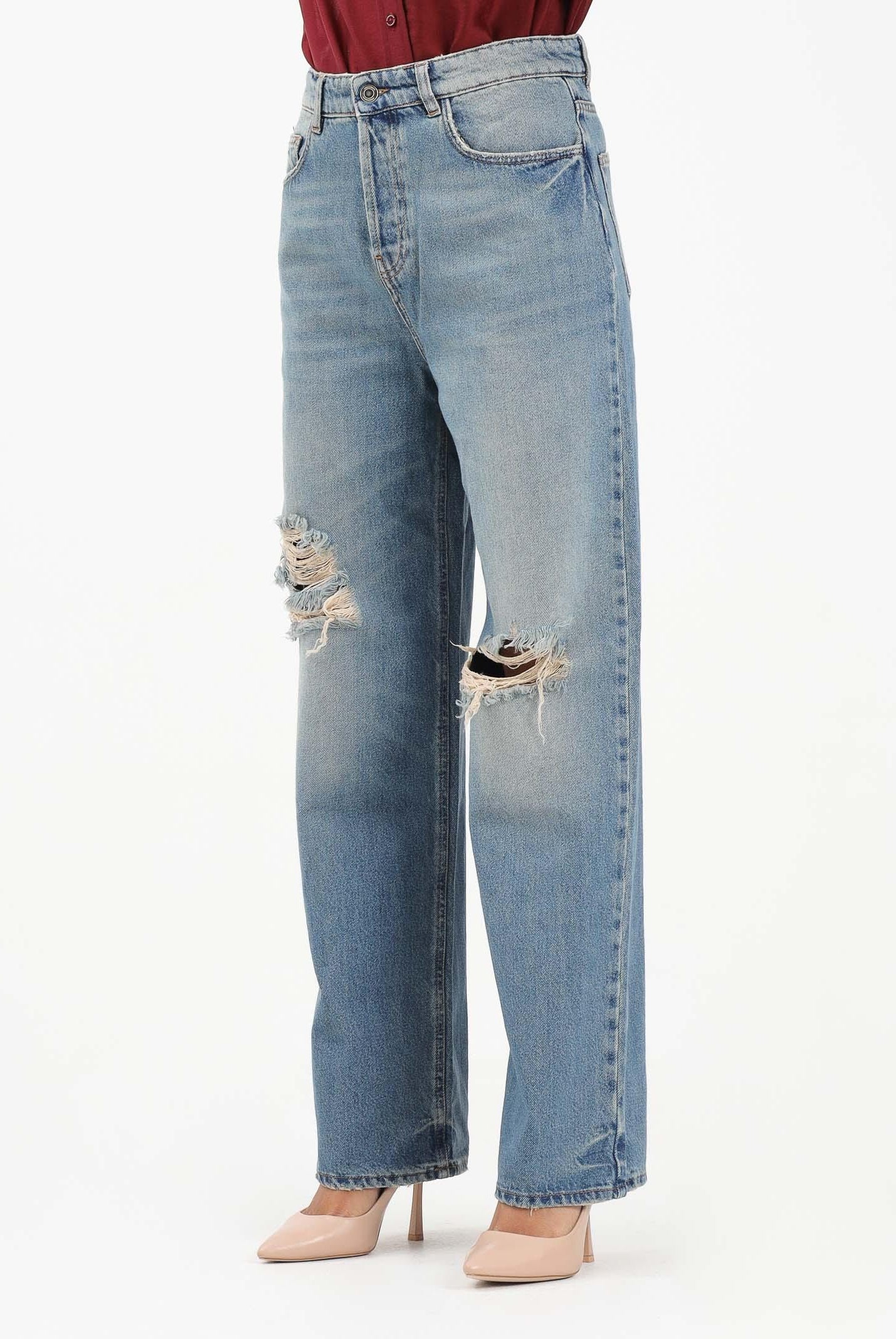 HINNOMINATE Jeans in denim vintage da donna HMABW02339 BL62 HINNOMINATE