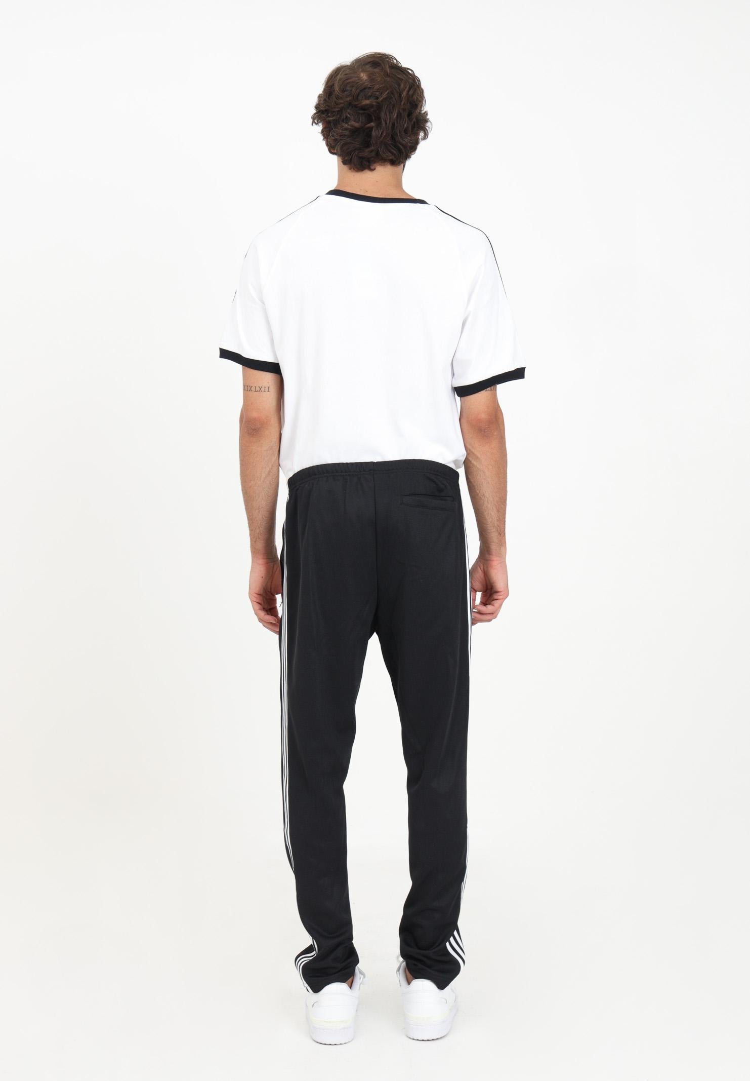 Pantalone sportivo nero da uomo Adicolor Classics Beckenbauer II5764 . ADIDAS ORIGINALS