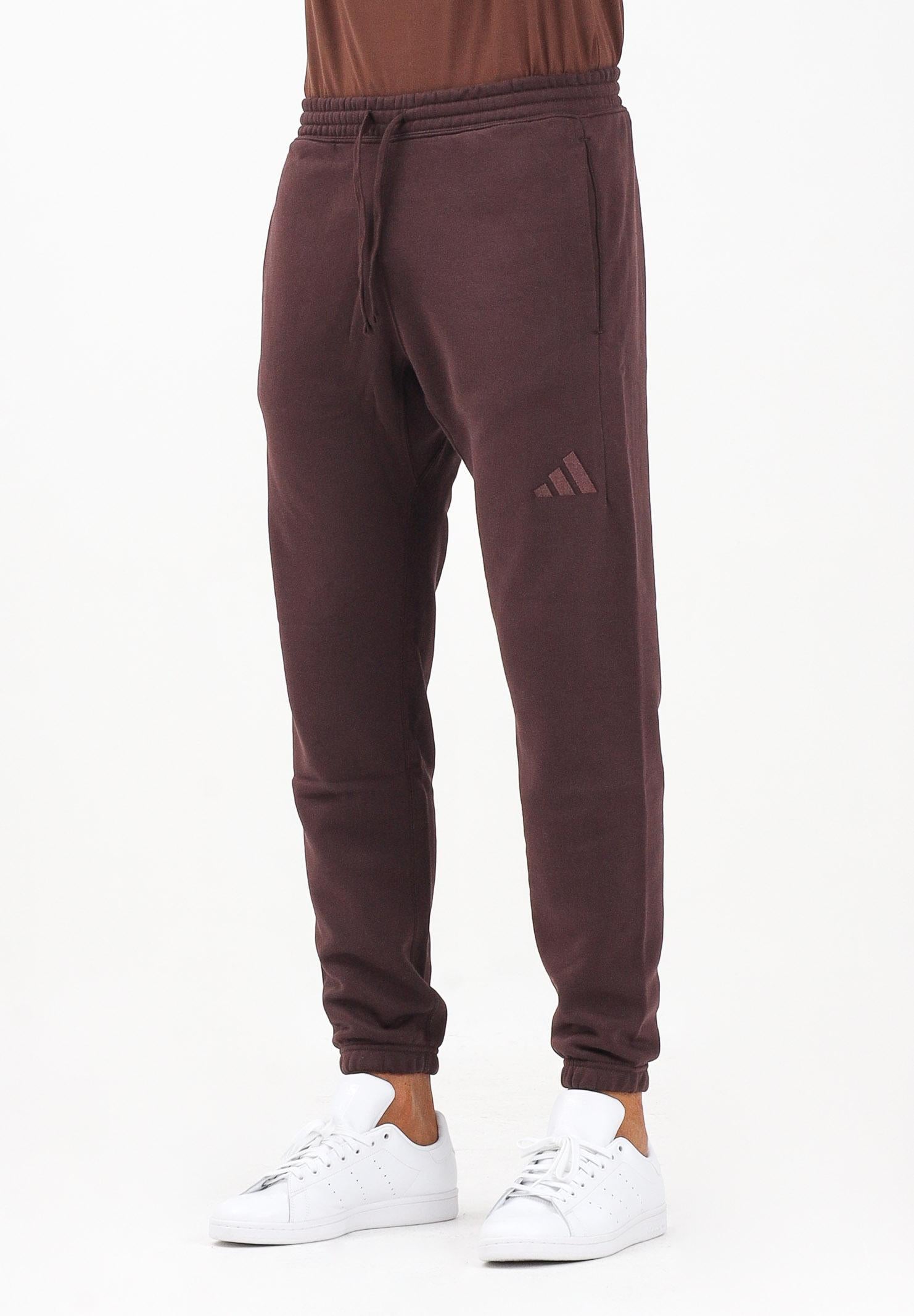 ADIDAS PERFORMANCE Pantalone sportivo ALL SZN Fleece Regular Tapered marrone da uomo JX5098 . ADIDAS PERFORMANCE