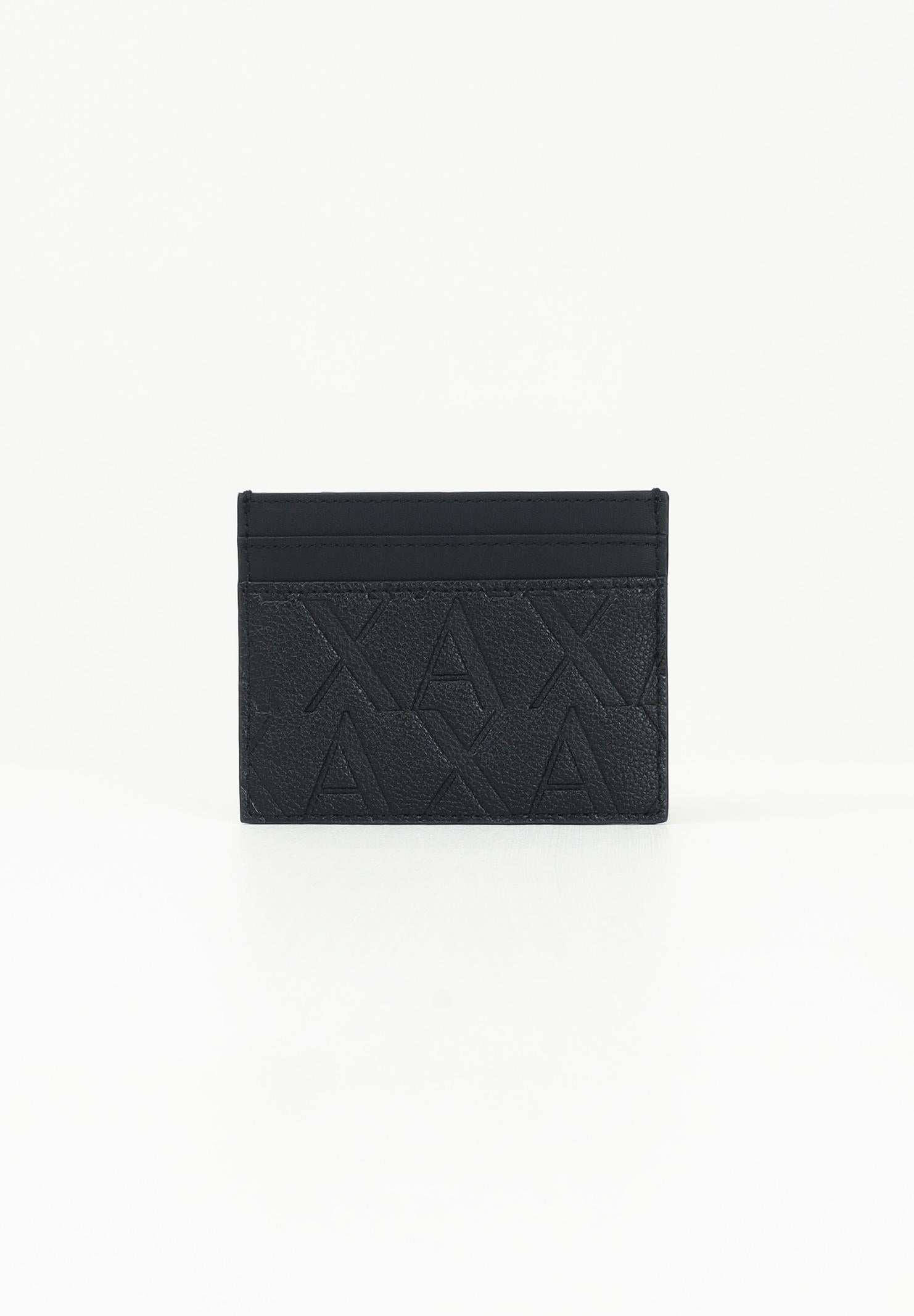 ARMANI EXCHANGE Portacarte nero da uomo XM000880AF12133 UC001 ARMANI EXCHANGE