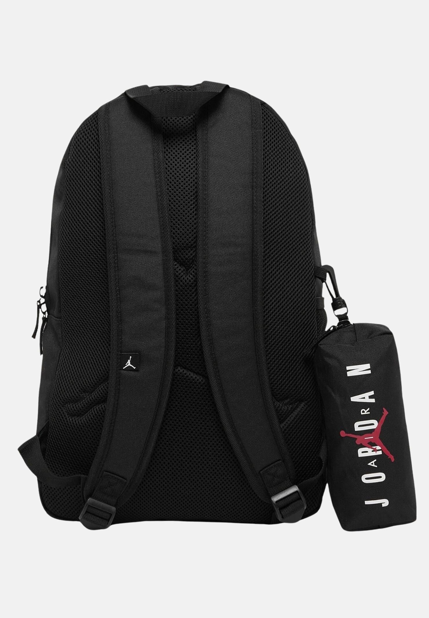 JORDAN Zaino nero per bambino e bambina con astuccio 9B0503 023 JORDAN