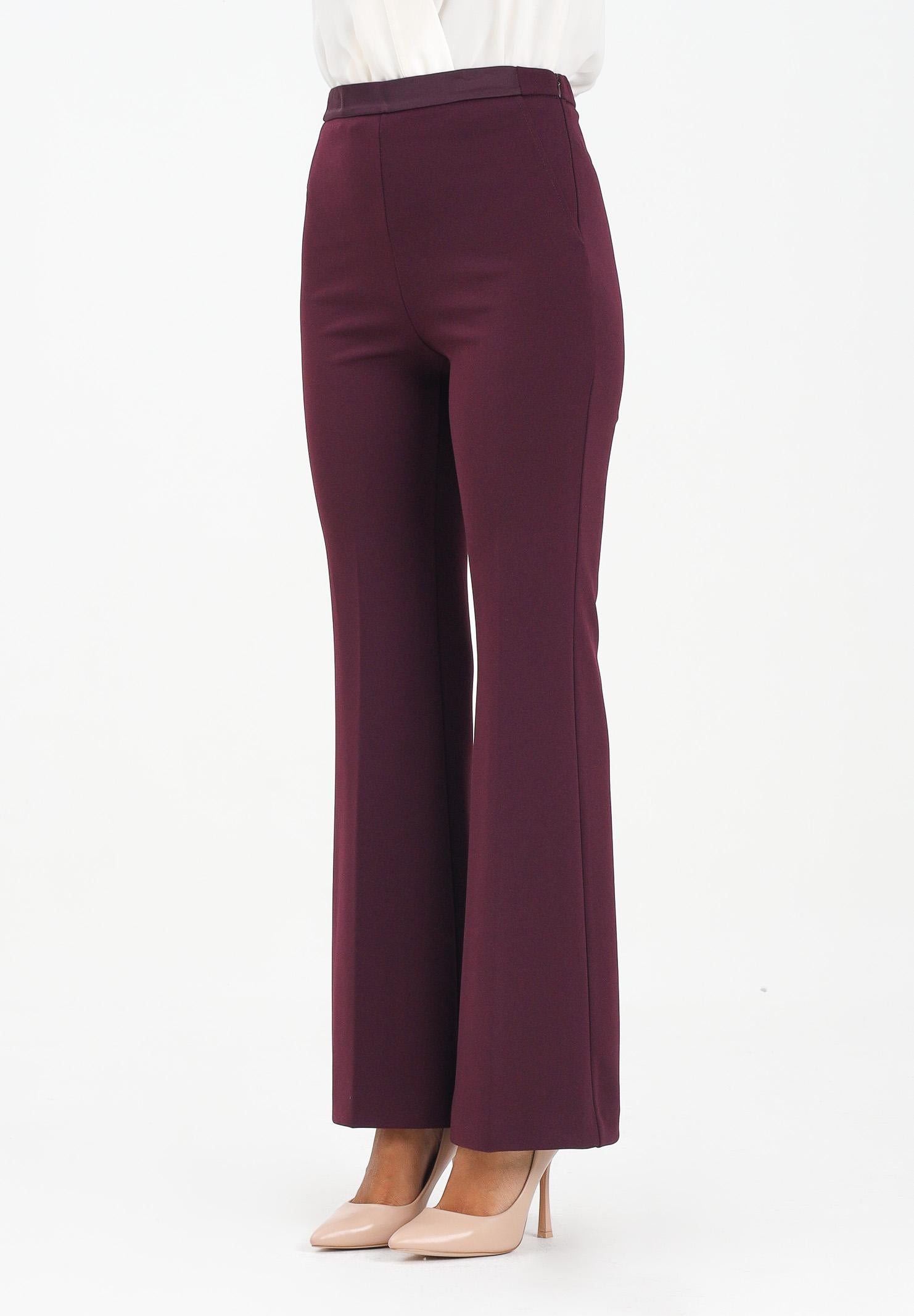 VICOLO Pantalone elegante bordeaux da donna TF0306 FU38 VICOLO
