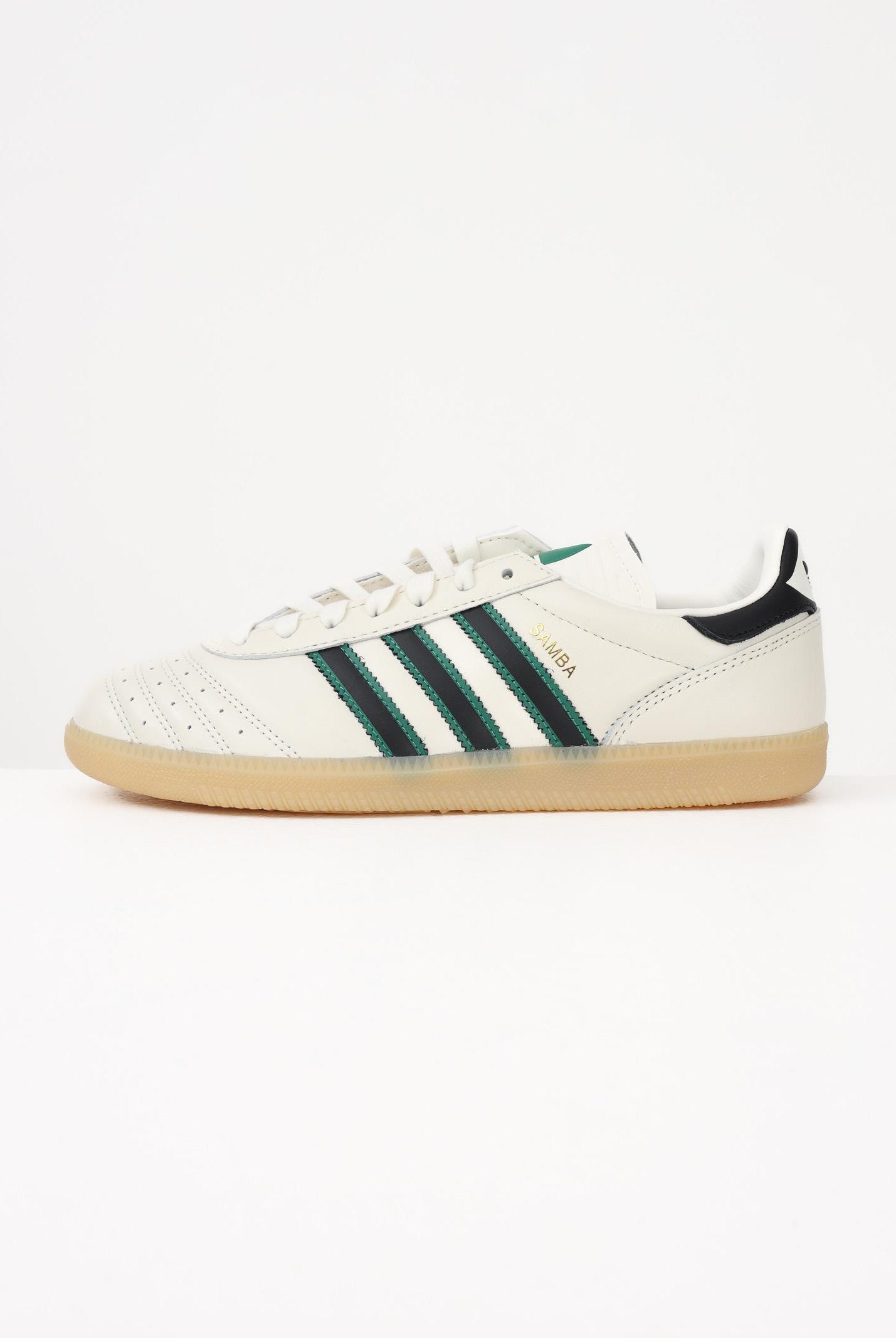 ADIDAS ORIGINALS Sneakers SAMBA JP panna e verde da uomo IH4354 . ADIDAS ORIGINALS