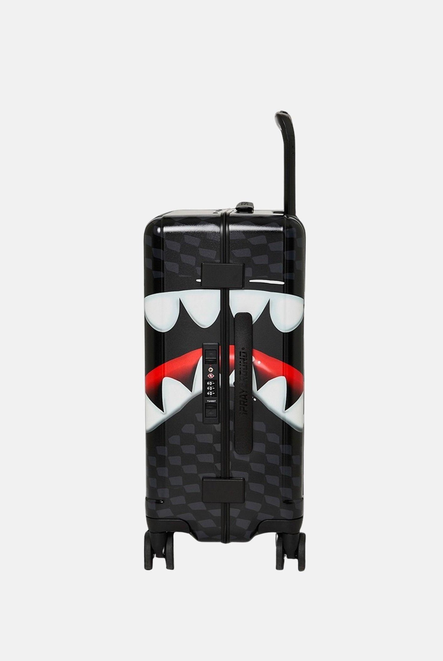 SPRAYGROUND Trolley Shark in Paris Baloon Carry-On nero per uomo e donna 910CL317NSZ . SPRAYGROUND