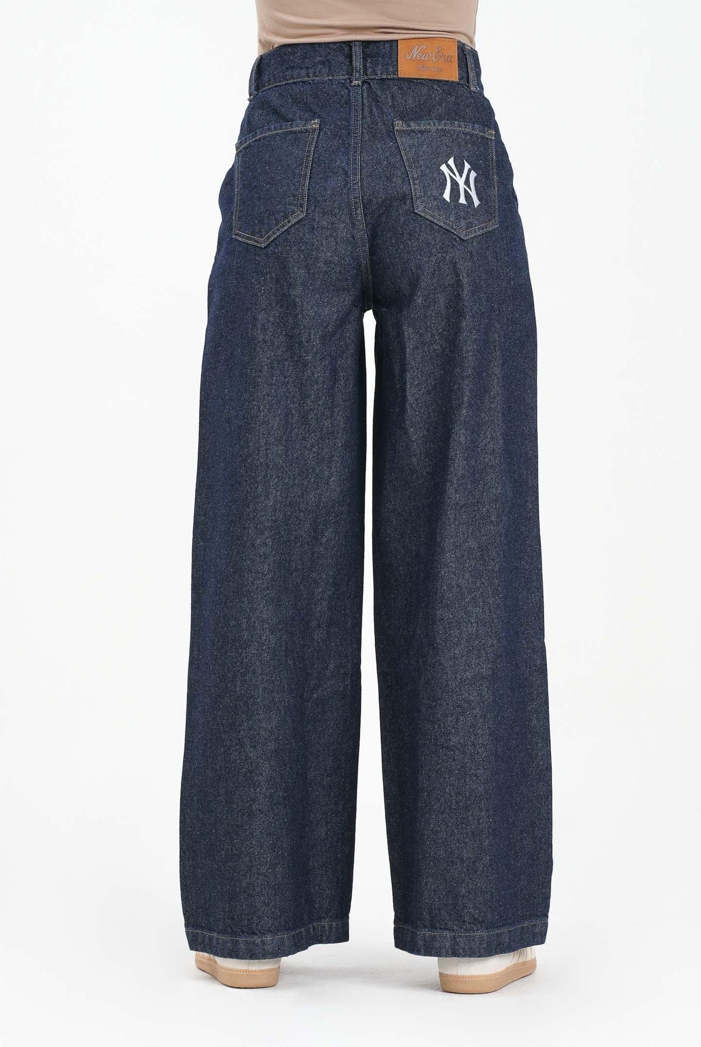 NEW ERA Jeans New York Yankees MLB in denim blu da donna 60684451 . NEW ERA