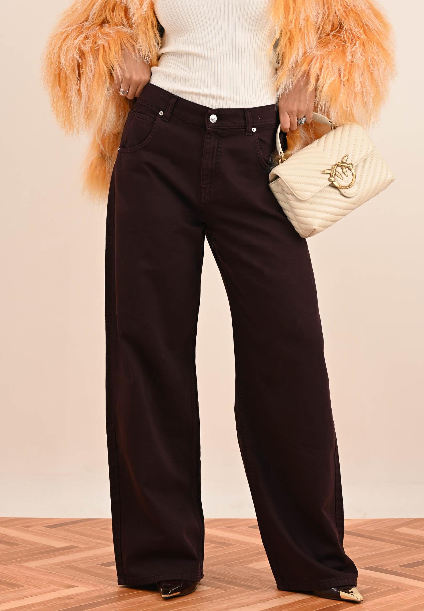 VICOLO Jeans Mia marrone da donna DF5109 BO VICOLO