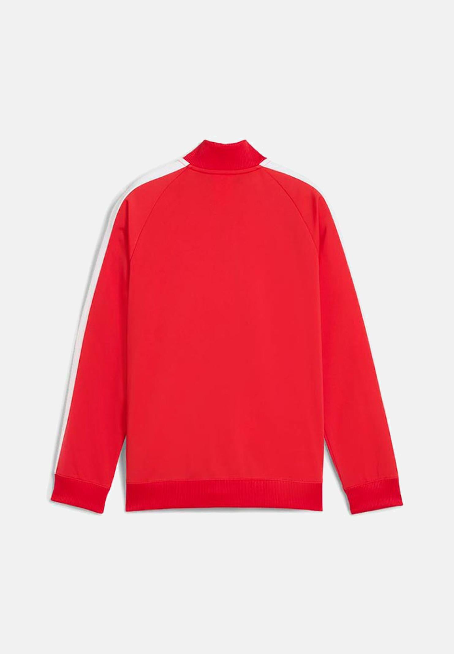 PUMA Felpa con zip T7 ALWAYS ON rossa per bambino e bambina 629875 11 PUMA
