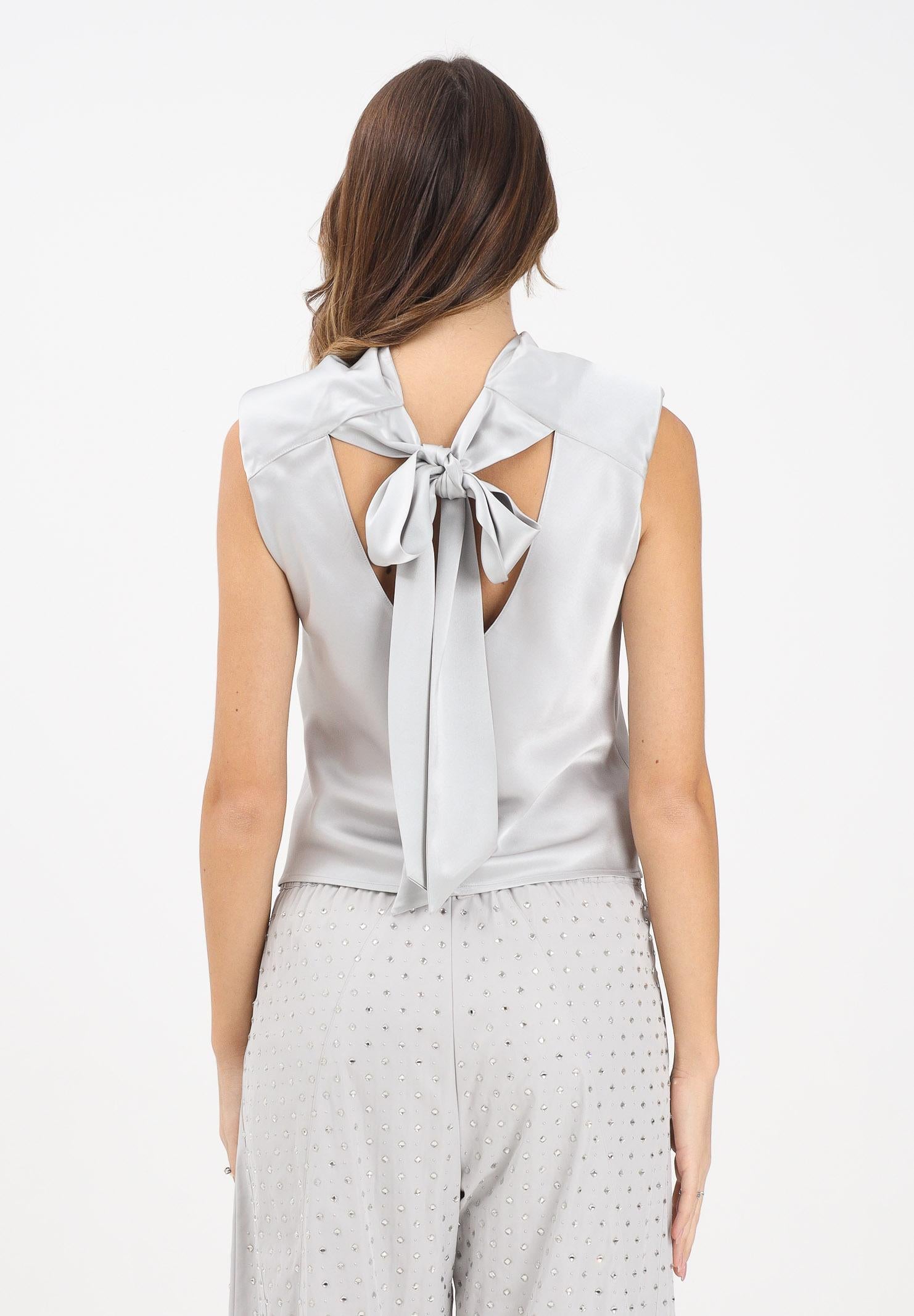 PINKO Top elegante grigio da donna 106080A1Y5 II2 PINKO