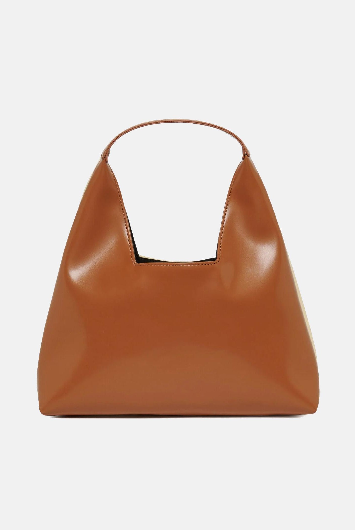 MARNI Borsa a mano Diamond beige e cuoio da donna con motivo floreale ricamato M01837M00TK 0M105 MARNI