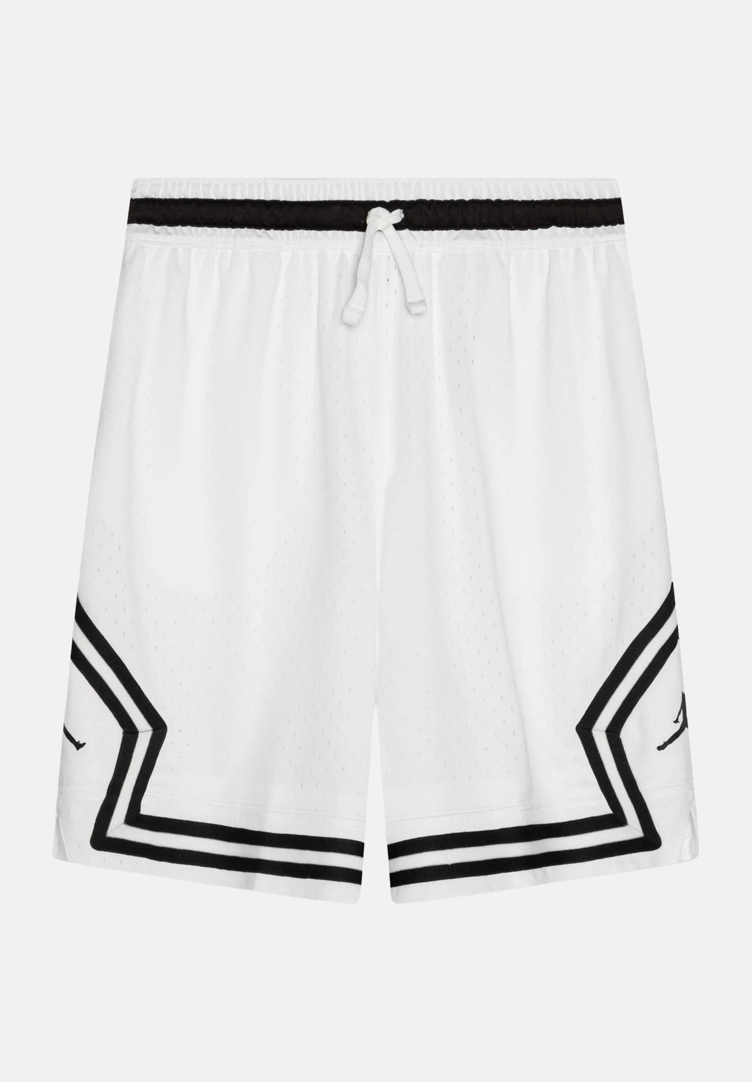 JORDAN Shorts Dri-FIT Diamond bianco per bambino e bambina 95D313 001 JORDAN