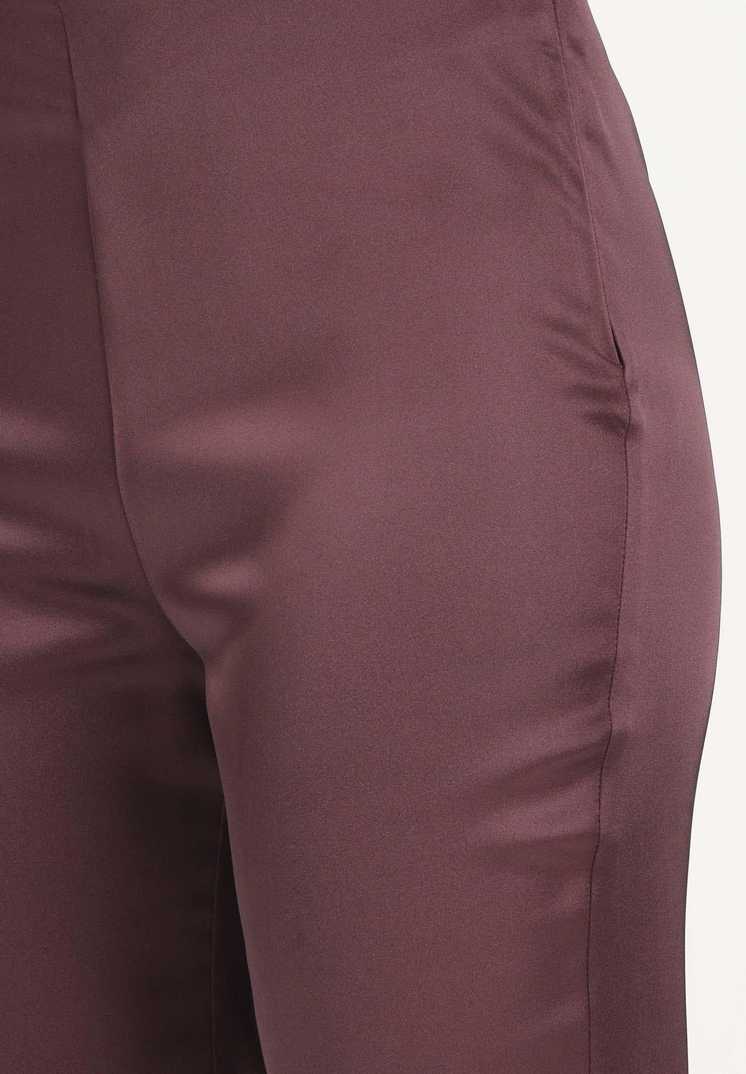 PINKO Pantalone elegante PINOLO bordeaux da donna 106434A361 R57 PINKO