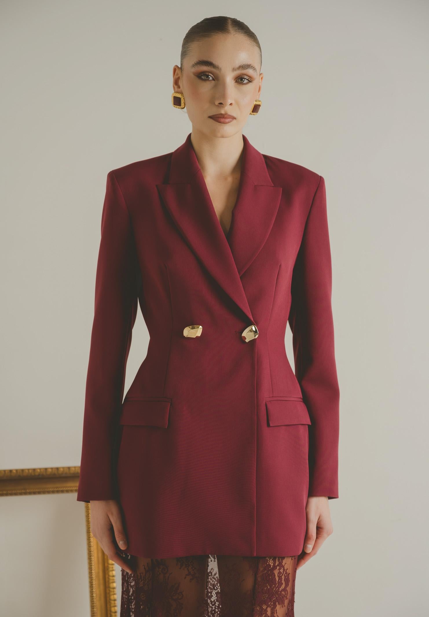 SANTAS Giacca NUIT bordeaux da donna PV2621 BO SANTAS