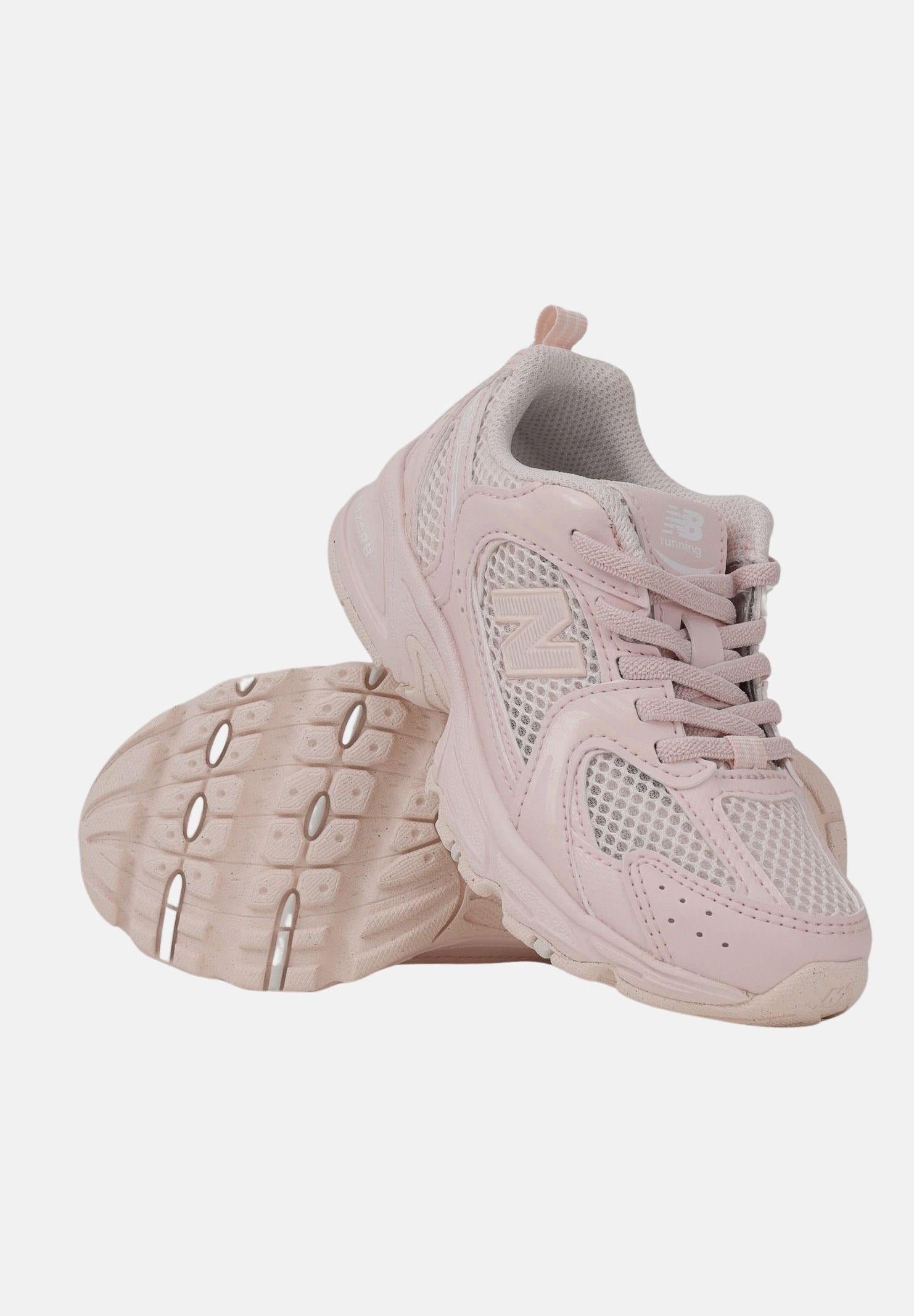 NEW BALANCE Sneakers 530 Bungee Lace rosa da bambina PZ530AK . NEW BALANCE
