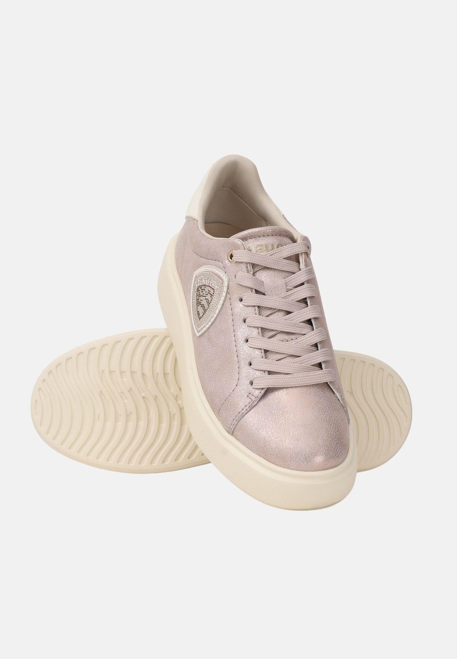 BLAUER Sneakers rosa da donna con logo S6VENUS01-DUS NU BLAUER