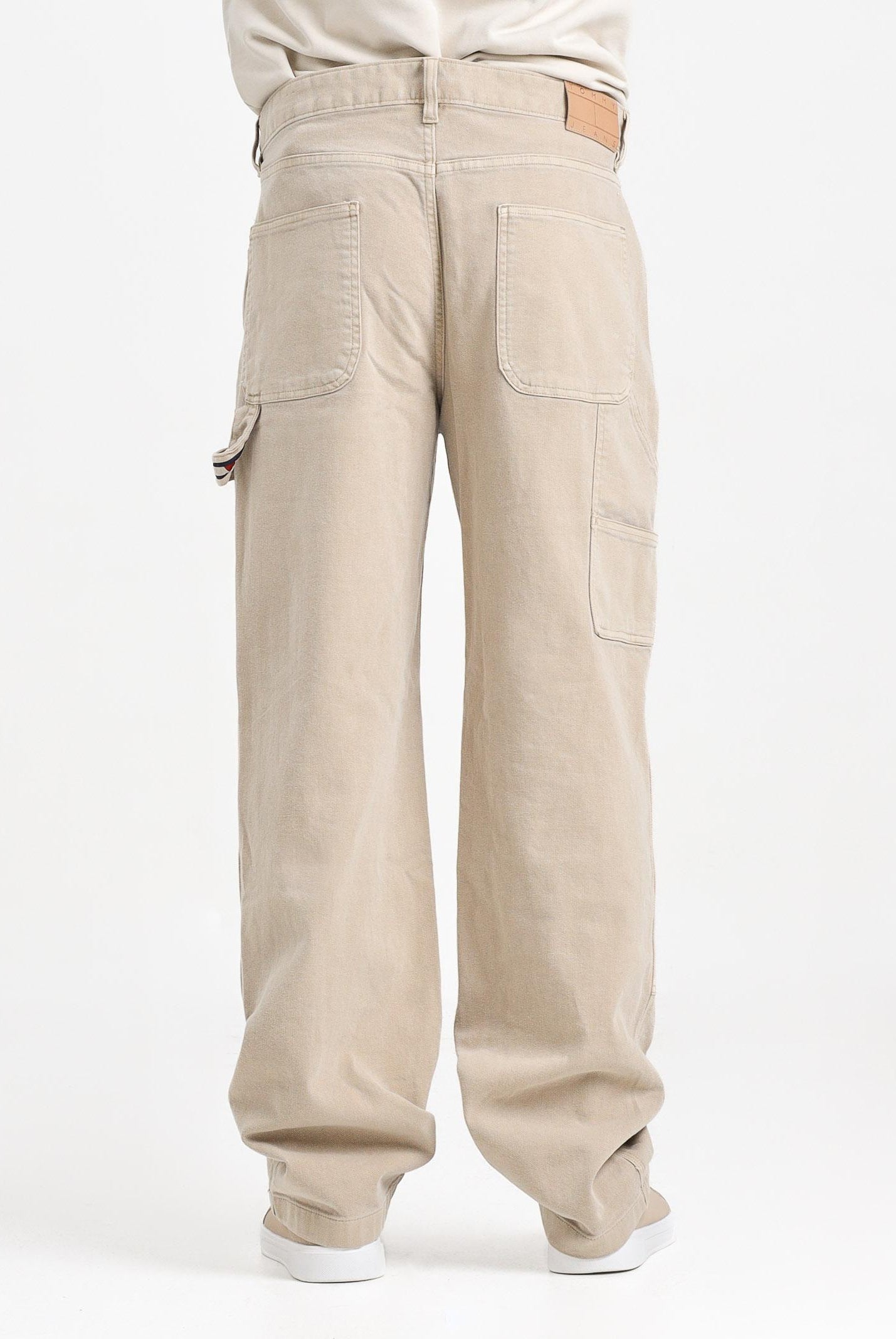 TOMMY JEANS Jeans Carpenter Jaime in denim beige da uomo DM0DM21703RBV TOMMY JEANS