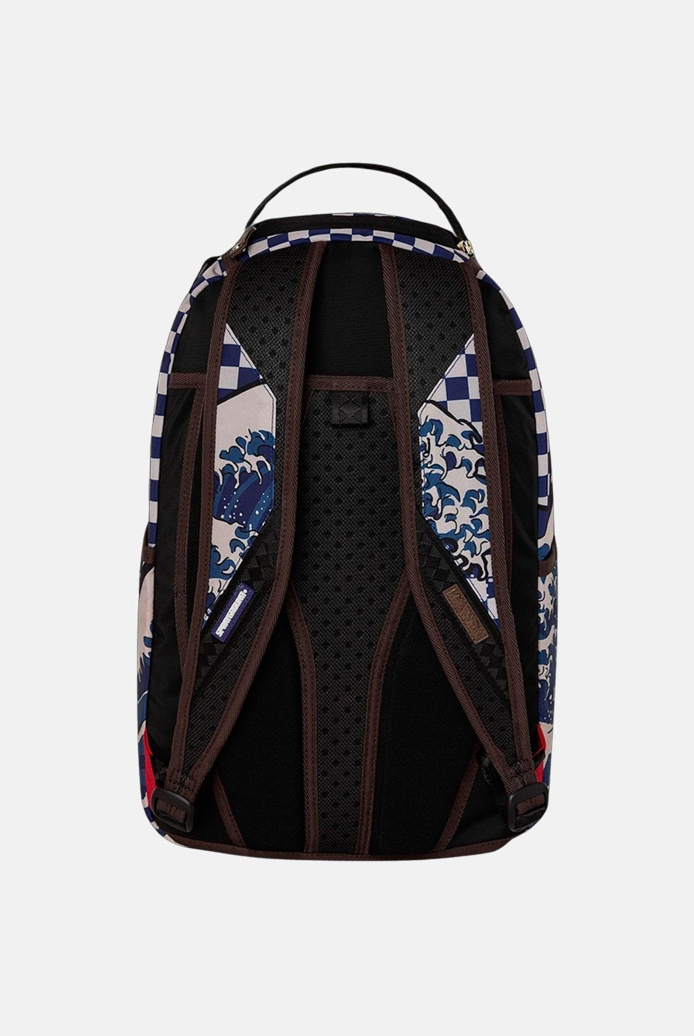 SPRAYGROUND Zaino Ichimatsu-Moyo Camokawa bianco e blu per uomo e donna 910B8810NSZ . SPRAYGROUND