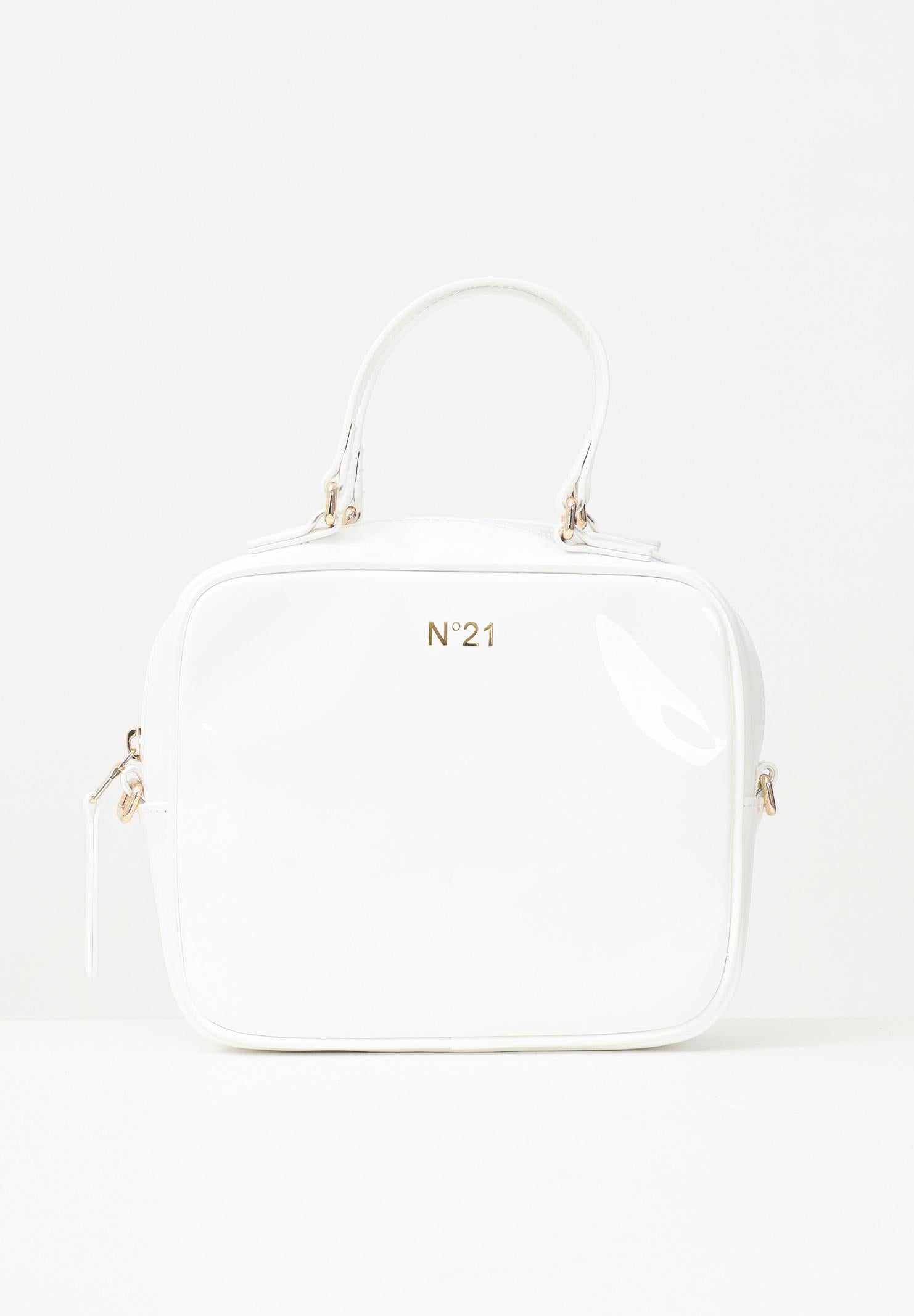 N21 Borsa a forma di cartella bianca da donna N2104PN0244 0N100 N21