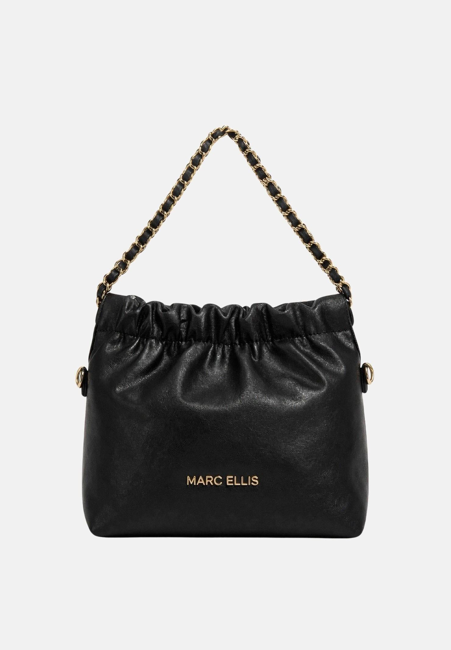 MARC ELLIS Borsa a spalla Ava Pearl nera da donna AVA-PEARL BL MARC ELLIS